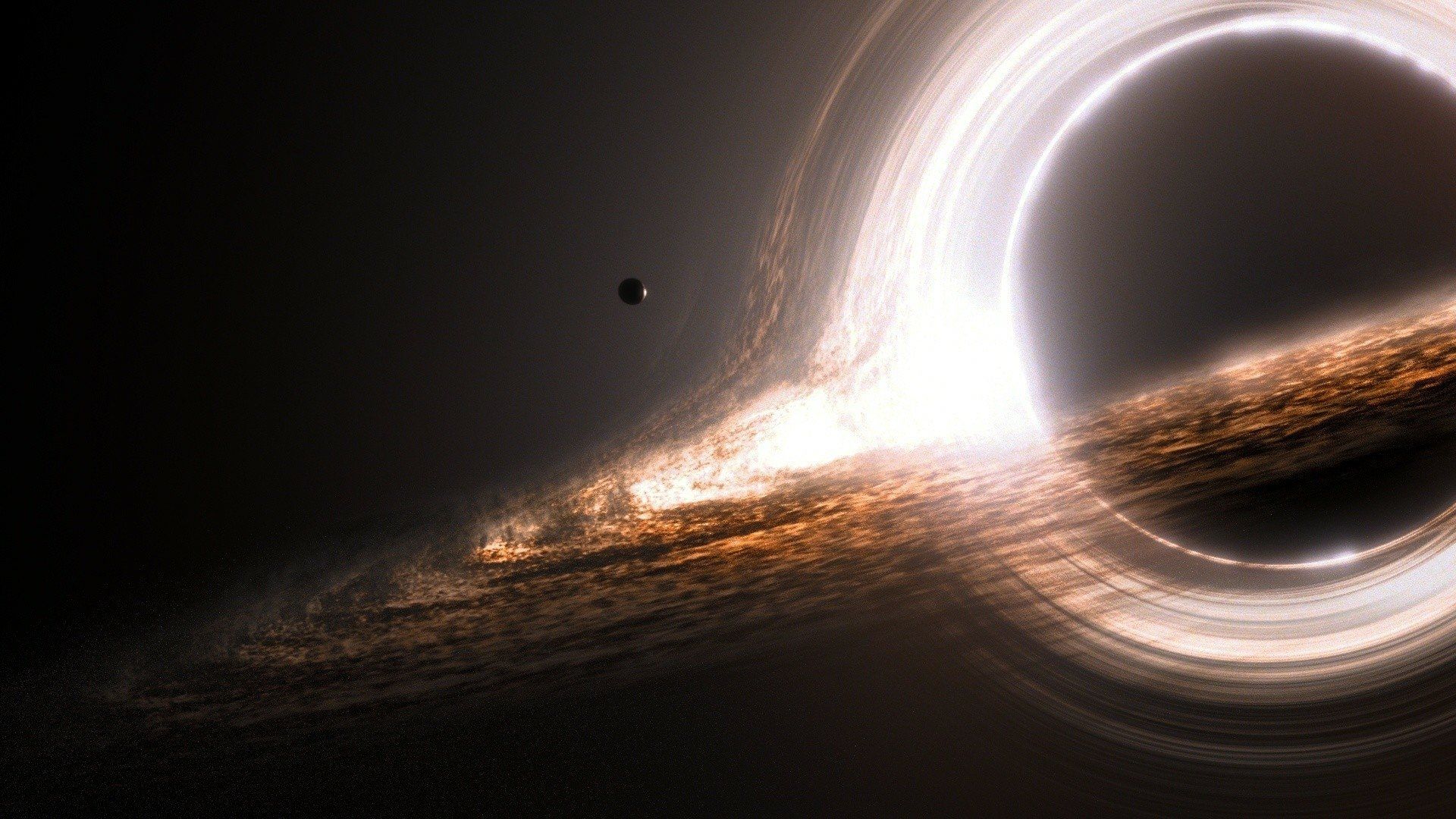 1920x1080 Interstellar Sci Fi Black Hole HD Wallpaper