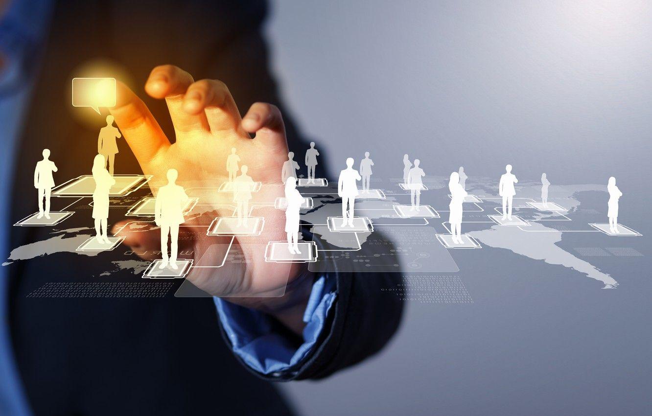 1332x850 Wallpaper network, perspective, business, marketing image for desktop, section рендеринг