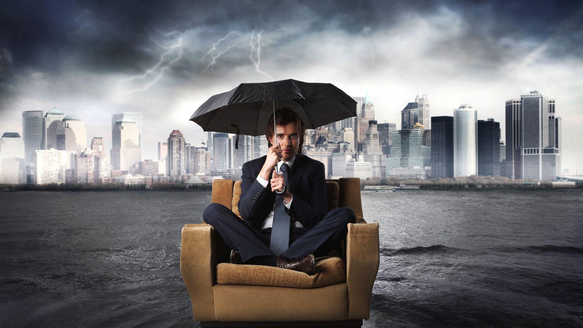1920x1080 Download 1920x1080 HD Wallpaper businessman umbrella