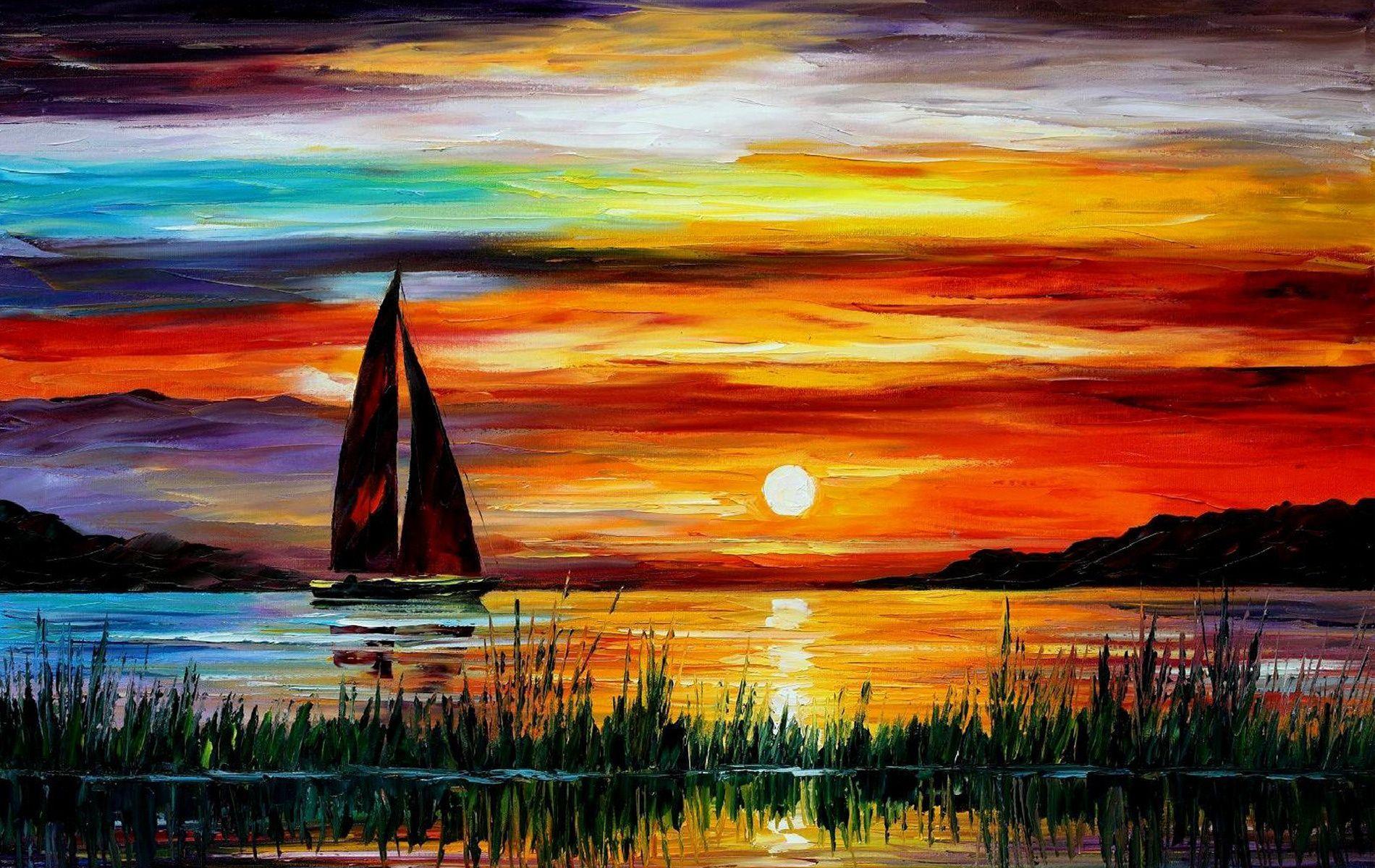 1900x1200 Oil Paintings Wallpaper