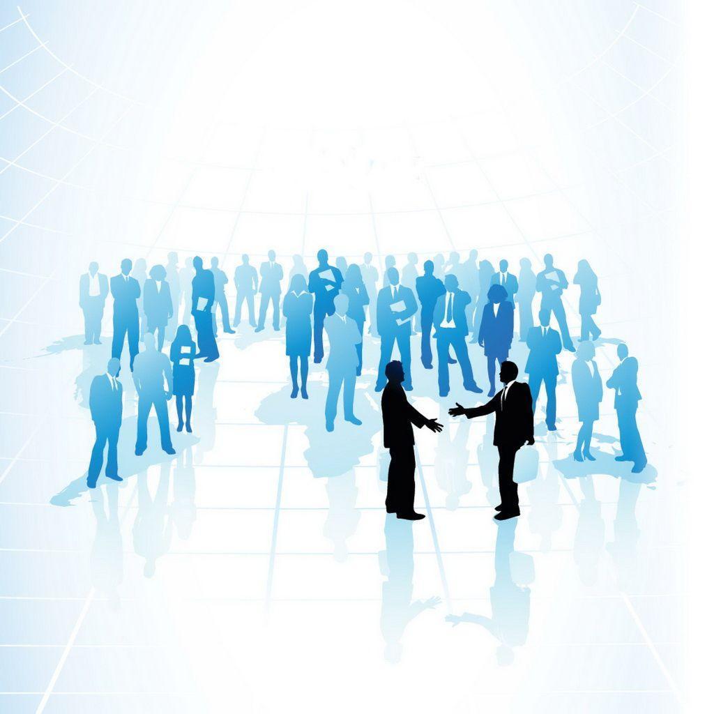 1024x1024 Business Team Wallpaper