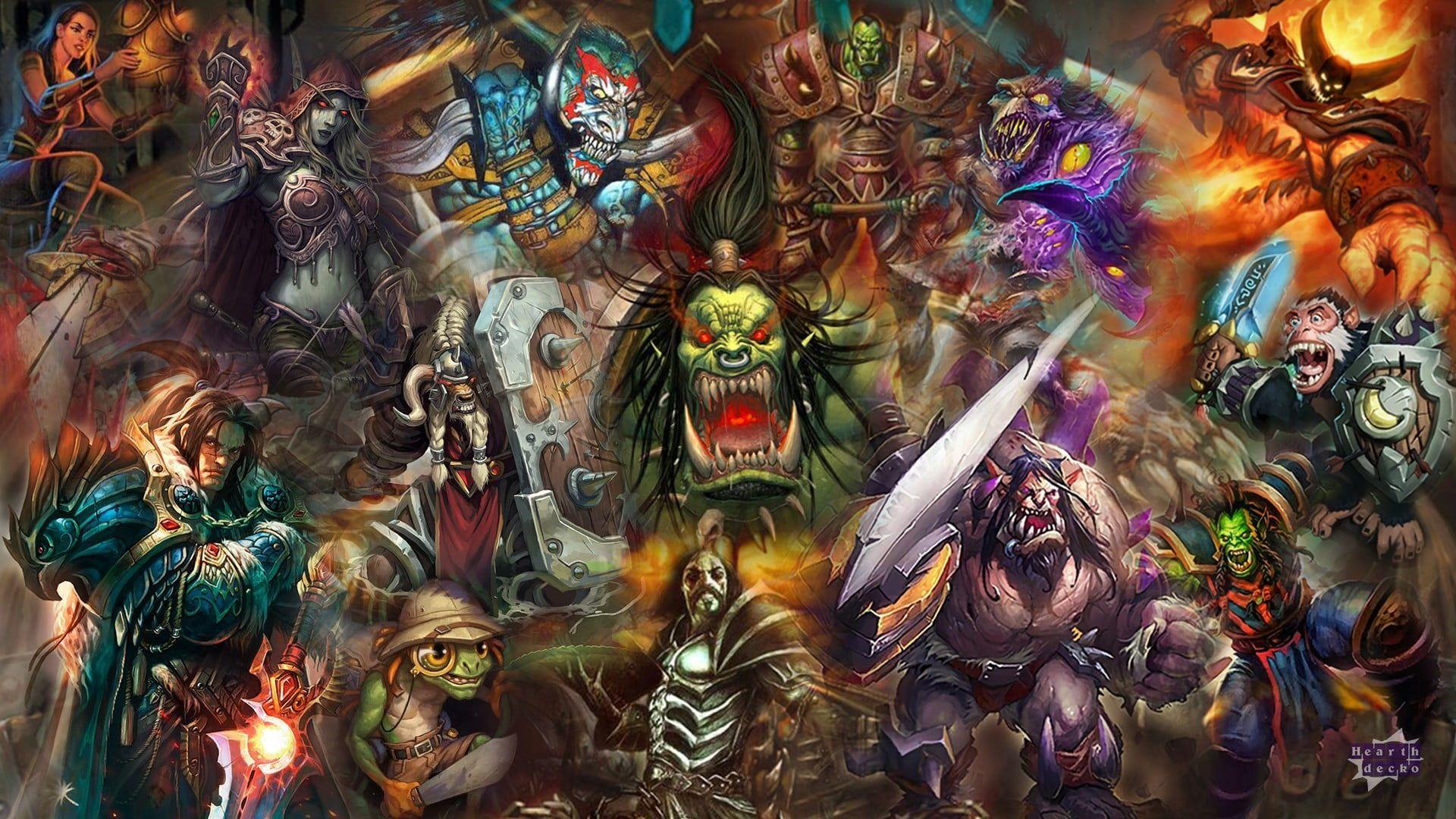 1920x1080 World Warcraft wallpaper, Hearthstone, warrior, King Varian