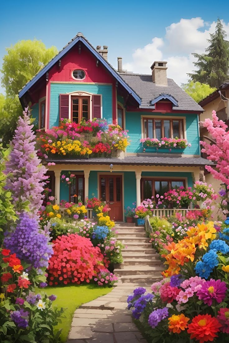 736x1104 AI Art of house