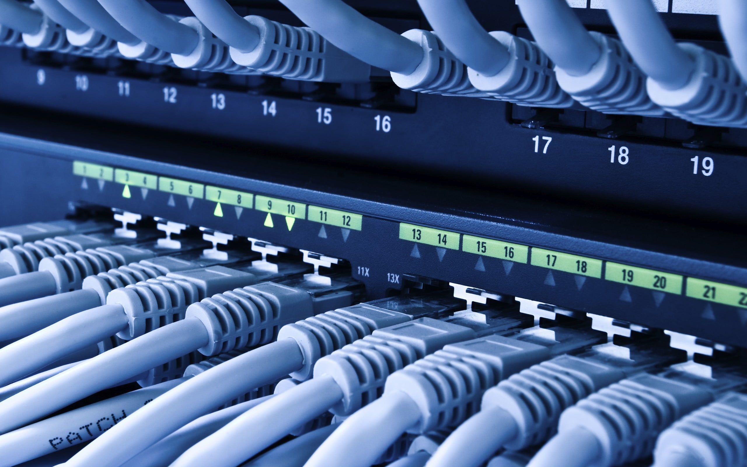 2560x1600 HD wallpaper: black Ethernet switch