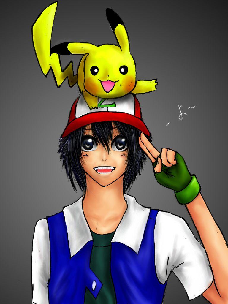 768x1024 Pokemon and Pikachu