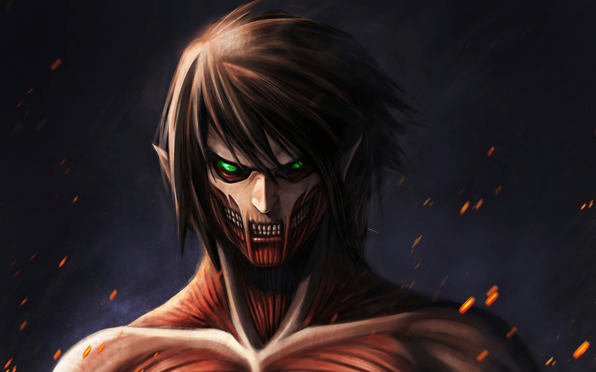 1920x1200 Eren Yeager Titan Form HD Wallpaper