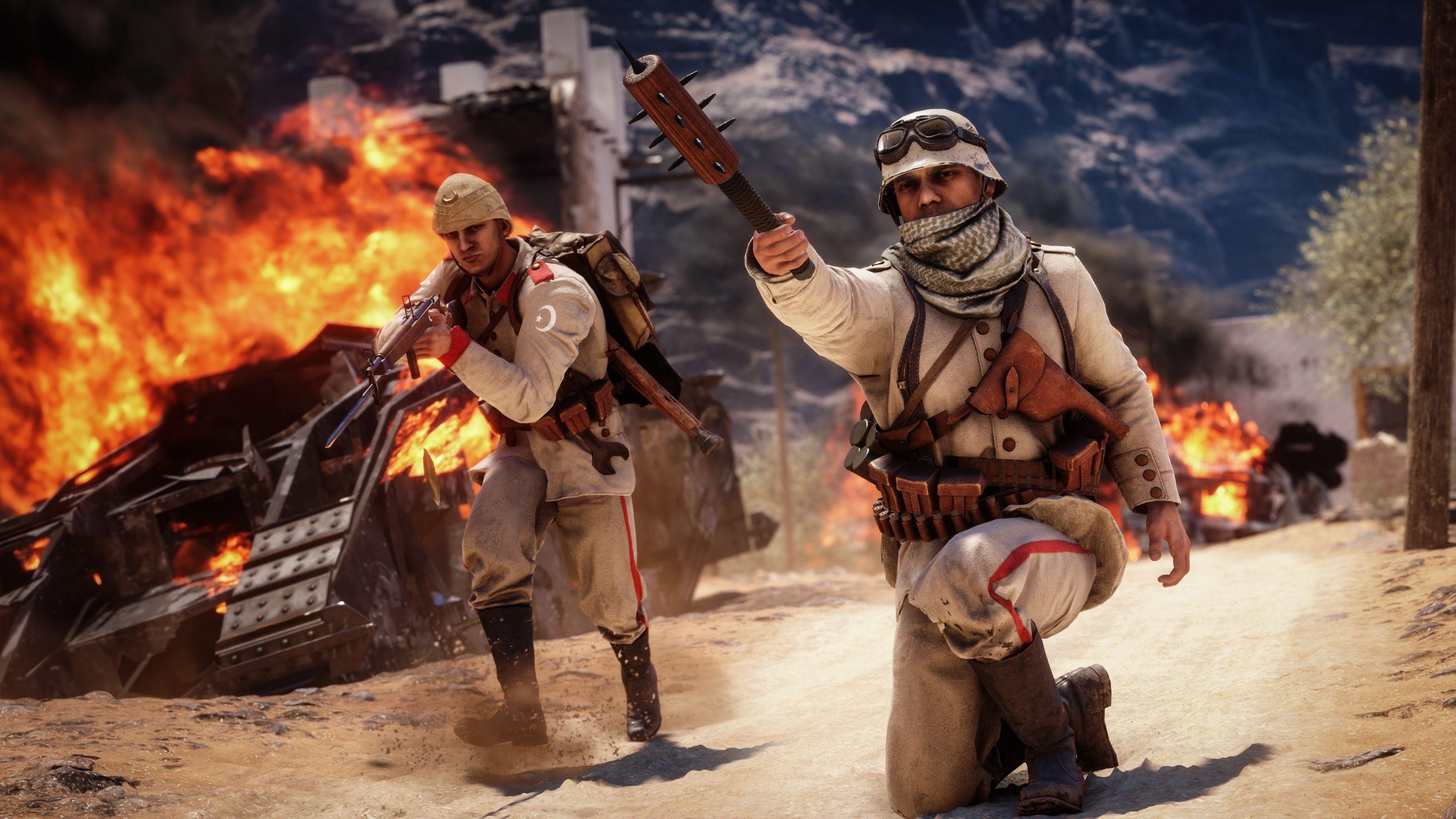 2560x1440 Download 2560x1440 Battlefield Ottoman Soldiers