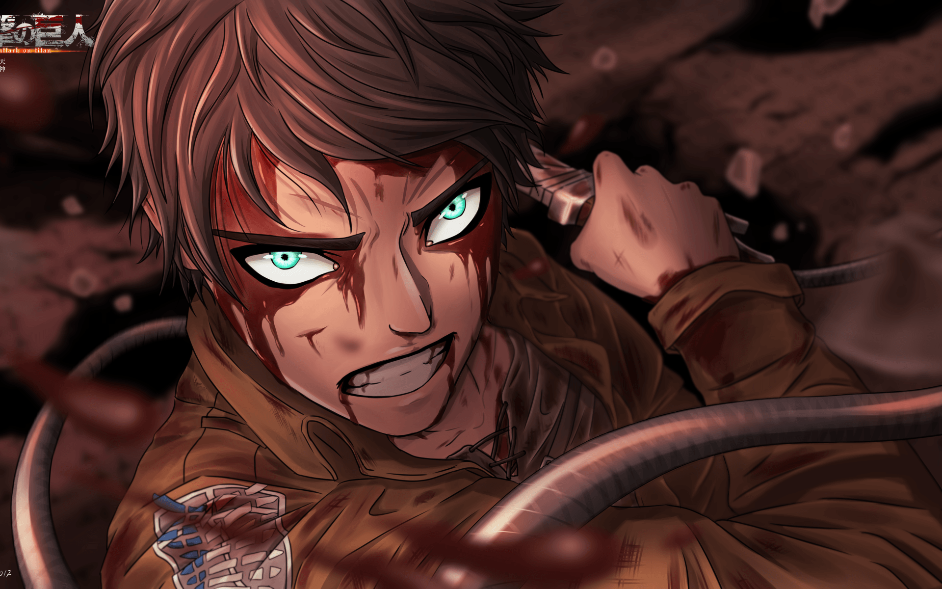 1920x1200 Eyes Anime HD Wallpaper