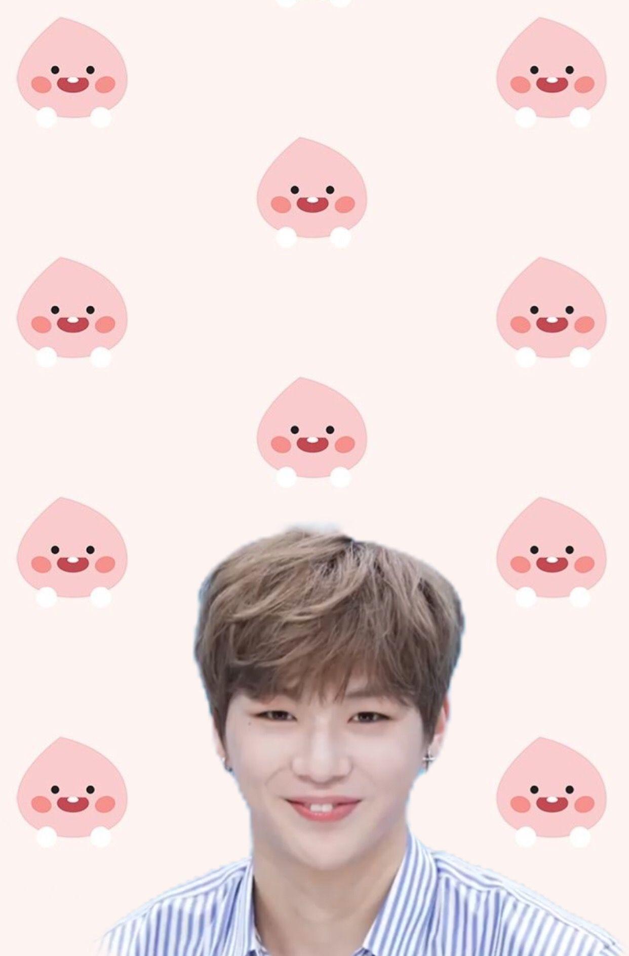1242x1888 Kang Daniel wallpaper #wannaone #kangdaniel #cute #peach