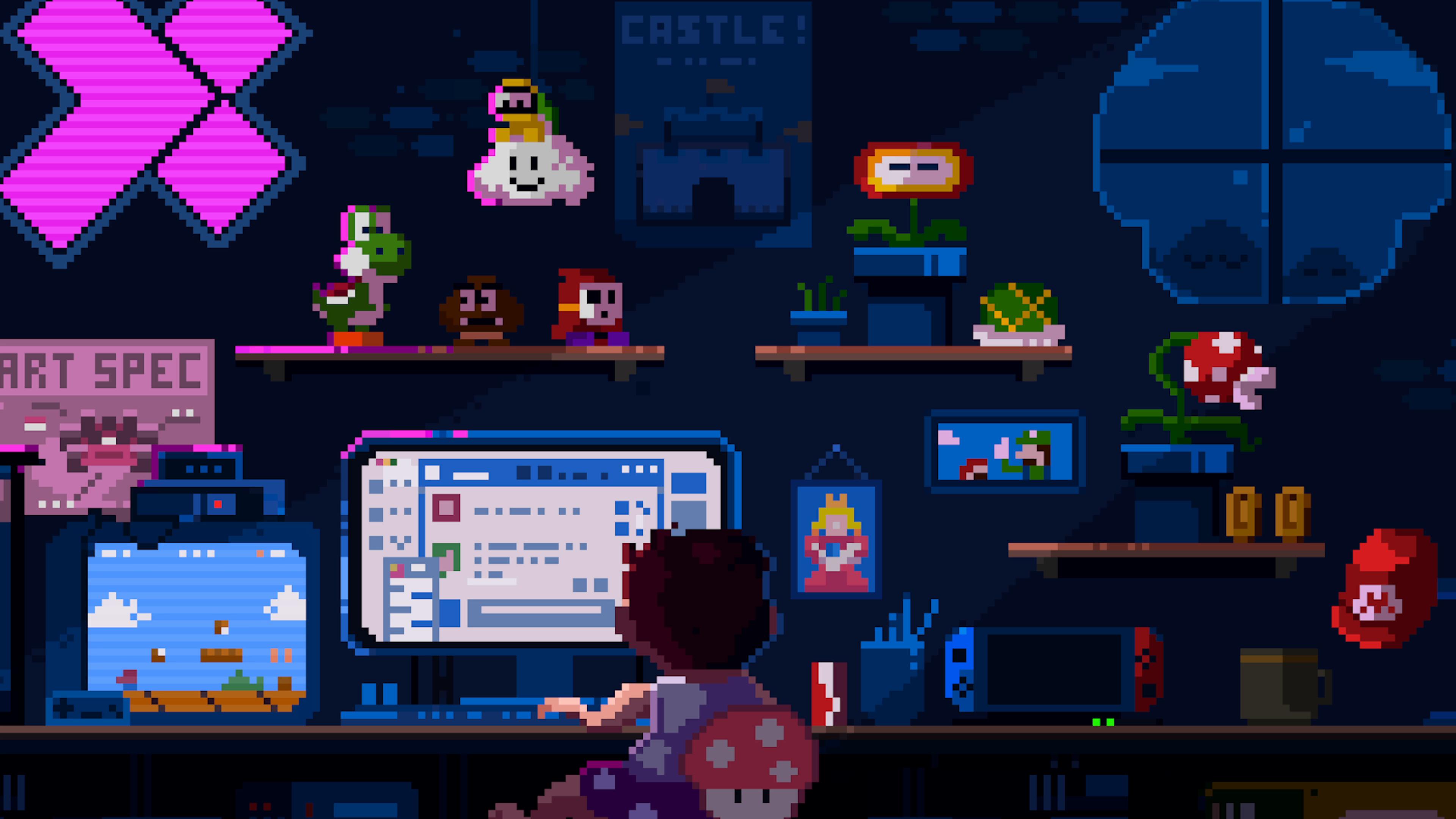 3840x2160 Pixel Live Wallpaper 4K & HD