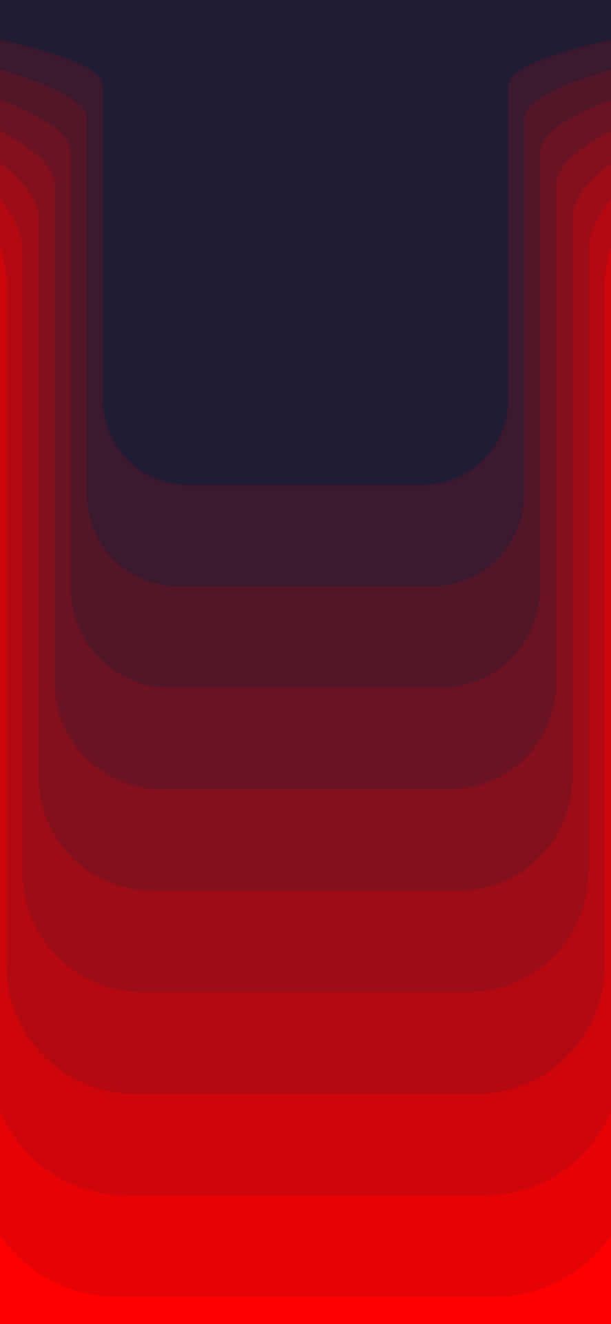 887x1920 Dark Gradient With Red Layers Wallpaper