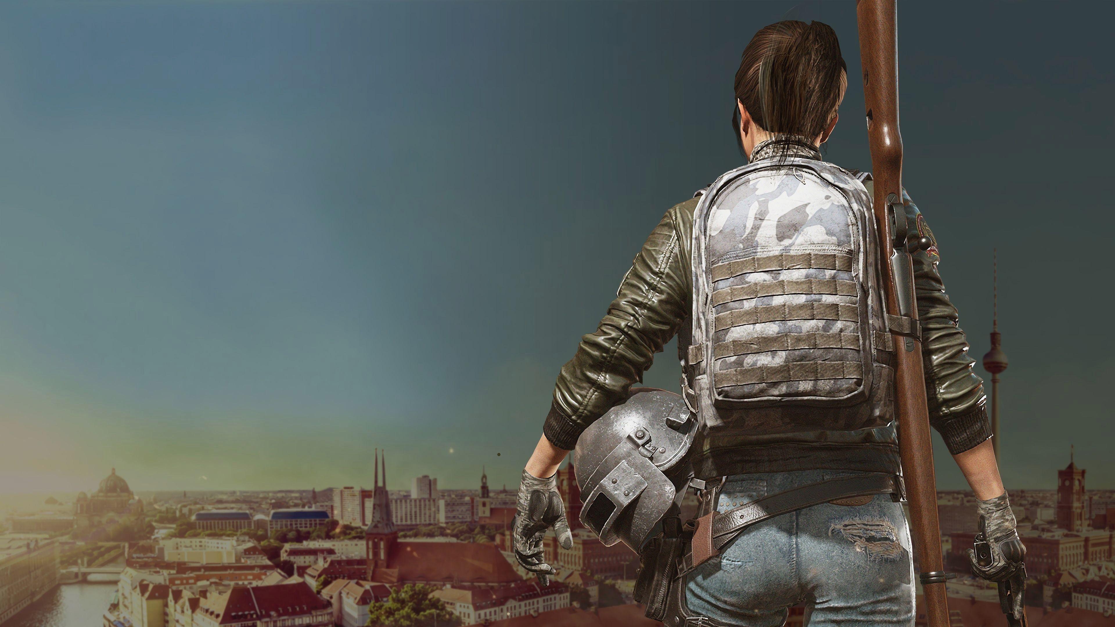 3840x2160 Player Unknown S Battlegrounds Pubg 4k Girl Pubg Wallpaper
