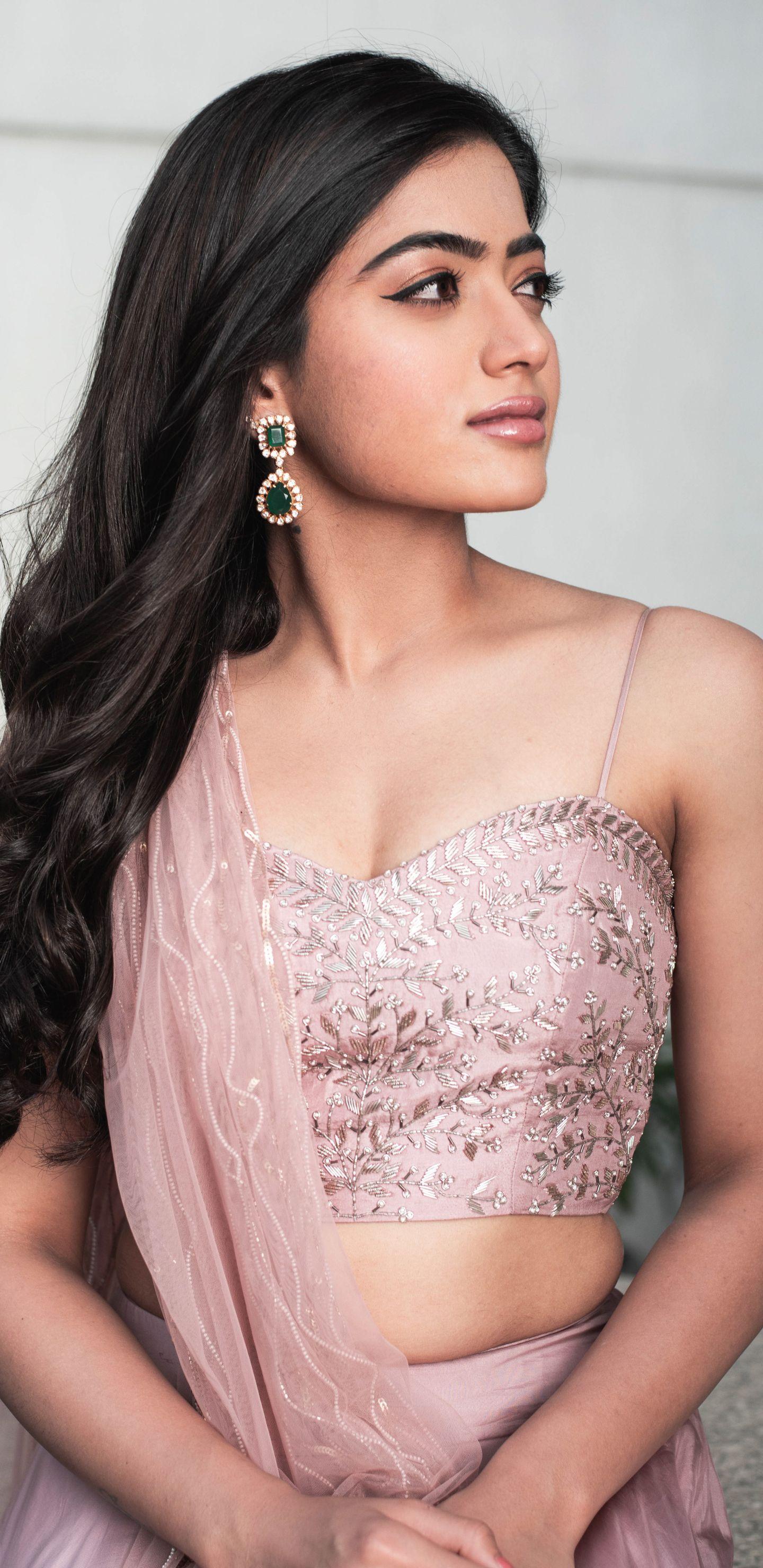 1440x2960 Rashmika Mandanna 4K Samsung Galaxy Note S S S
