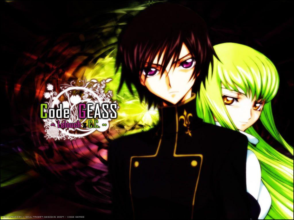1024x768 Code Geass x C.C Wallpaper