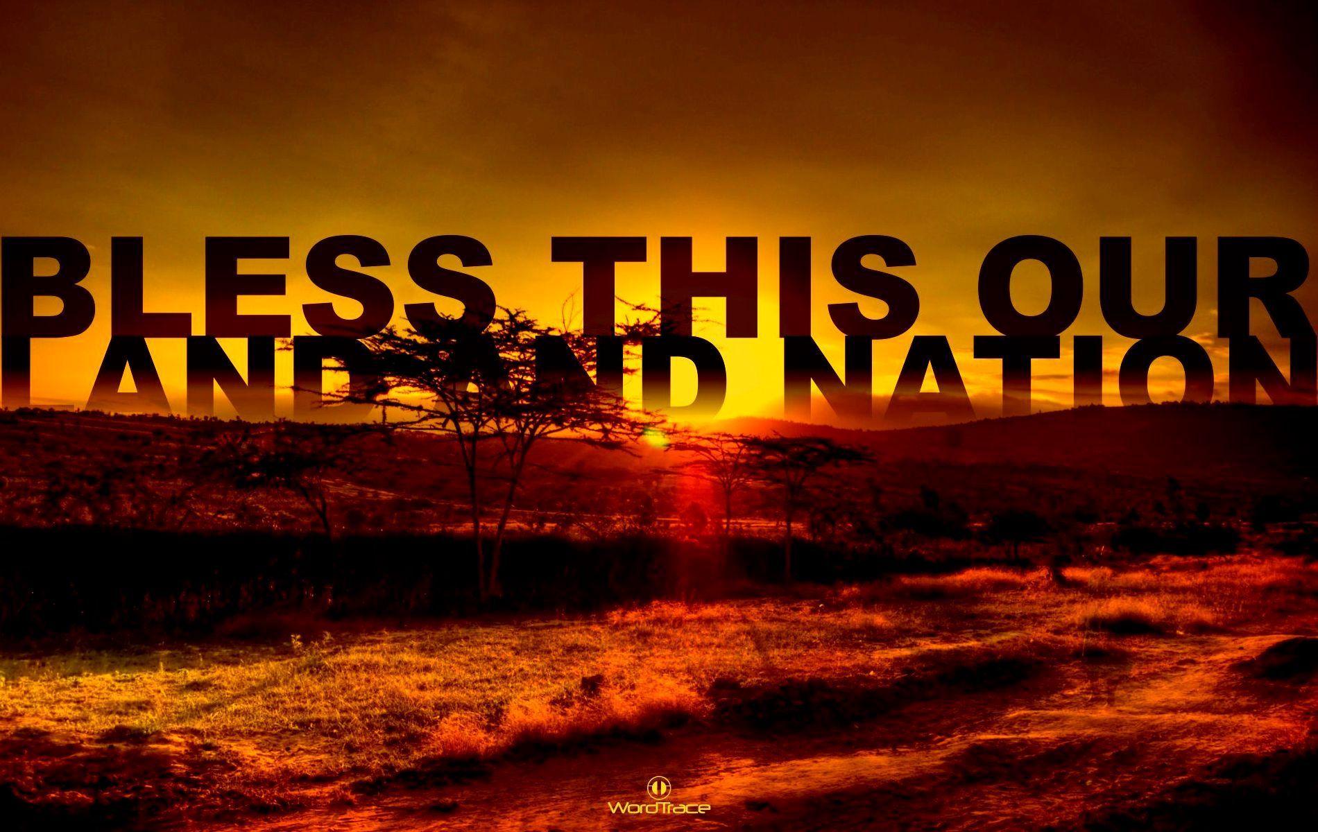 1900x1200 Bless this our land and nation