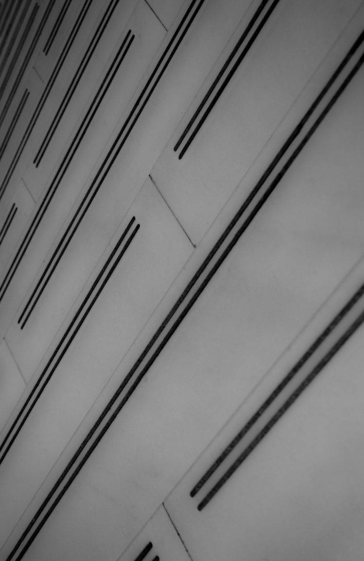 748x1153 minimalism, White, Black, Monochrome, Architecture models