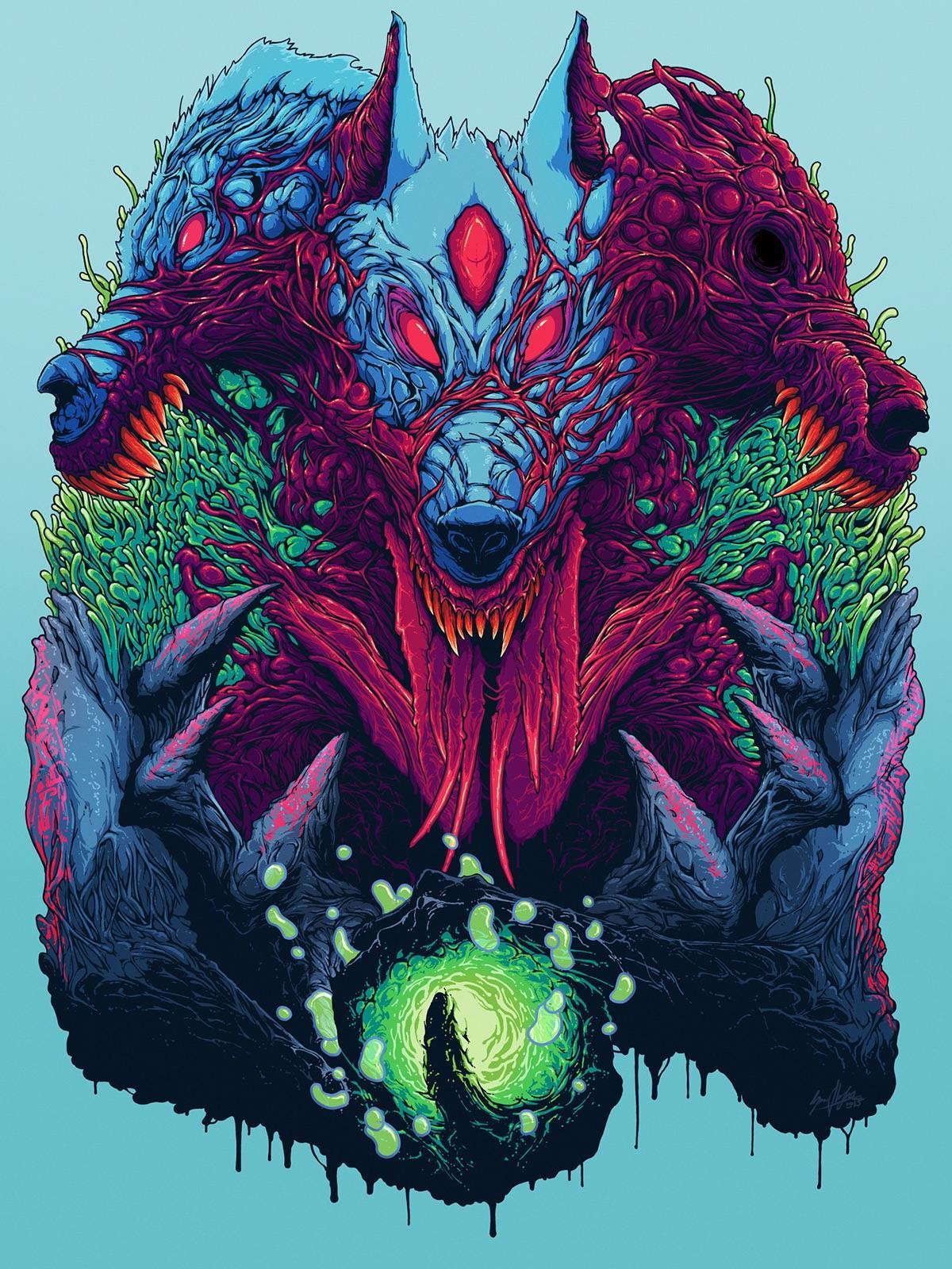 Обои hyper beast