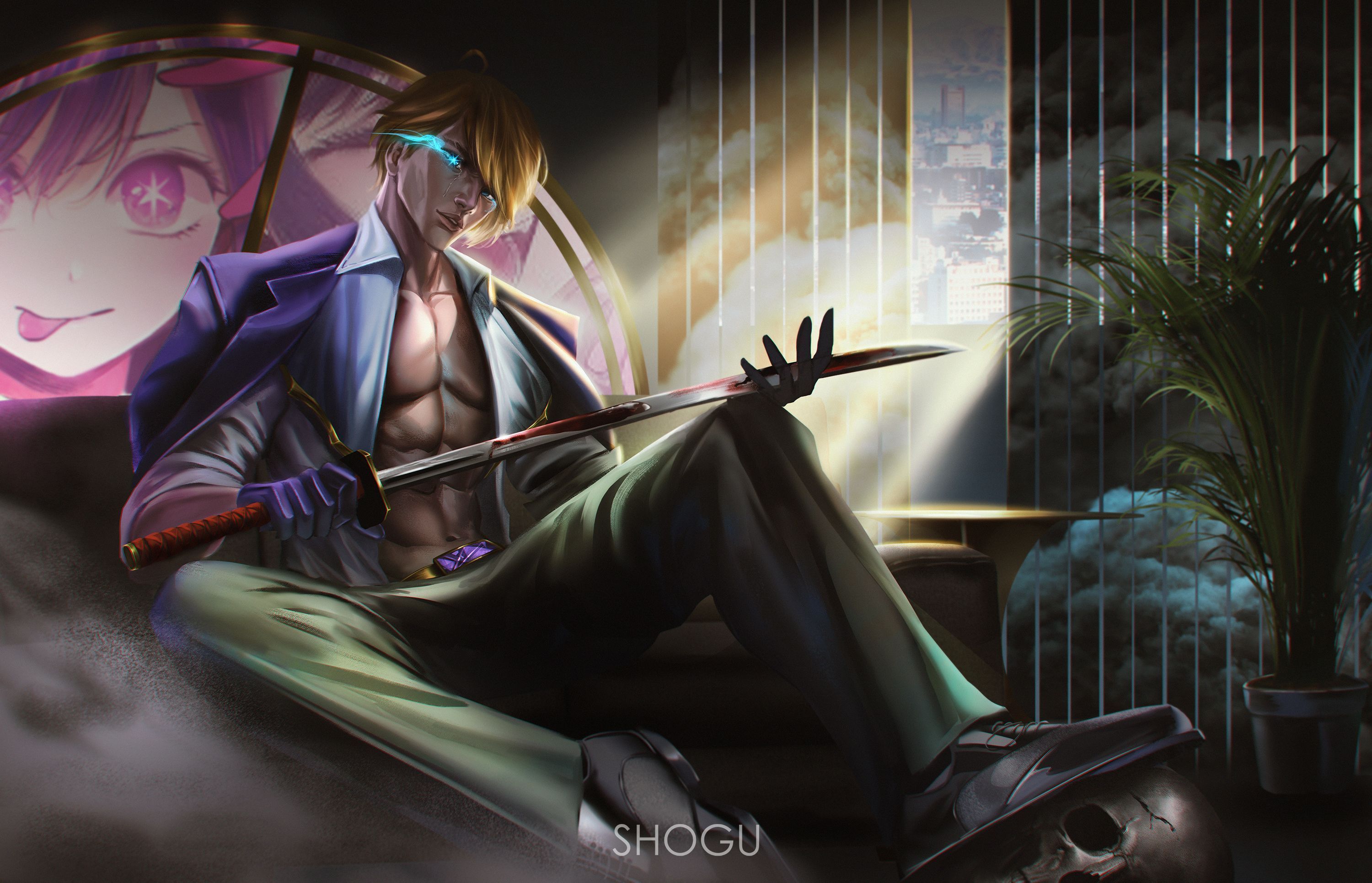 3000x1931 Aquamarine Hoshino Anime Oshi No