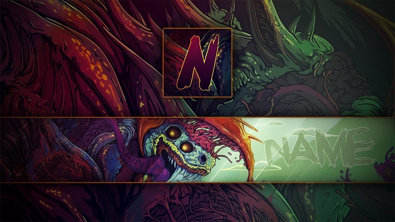 1280x720 HyperBeast Banner & Avatar Youtube Template [FREE Download] FOR 700!SUBS