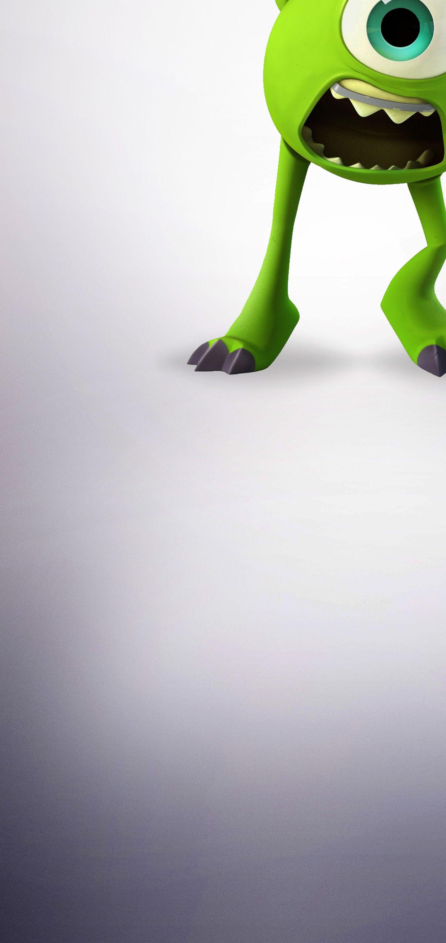 1440x3040 Samsung Galaxy S10 Monsters INC Mike Wazowsky wallpaper