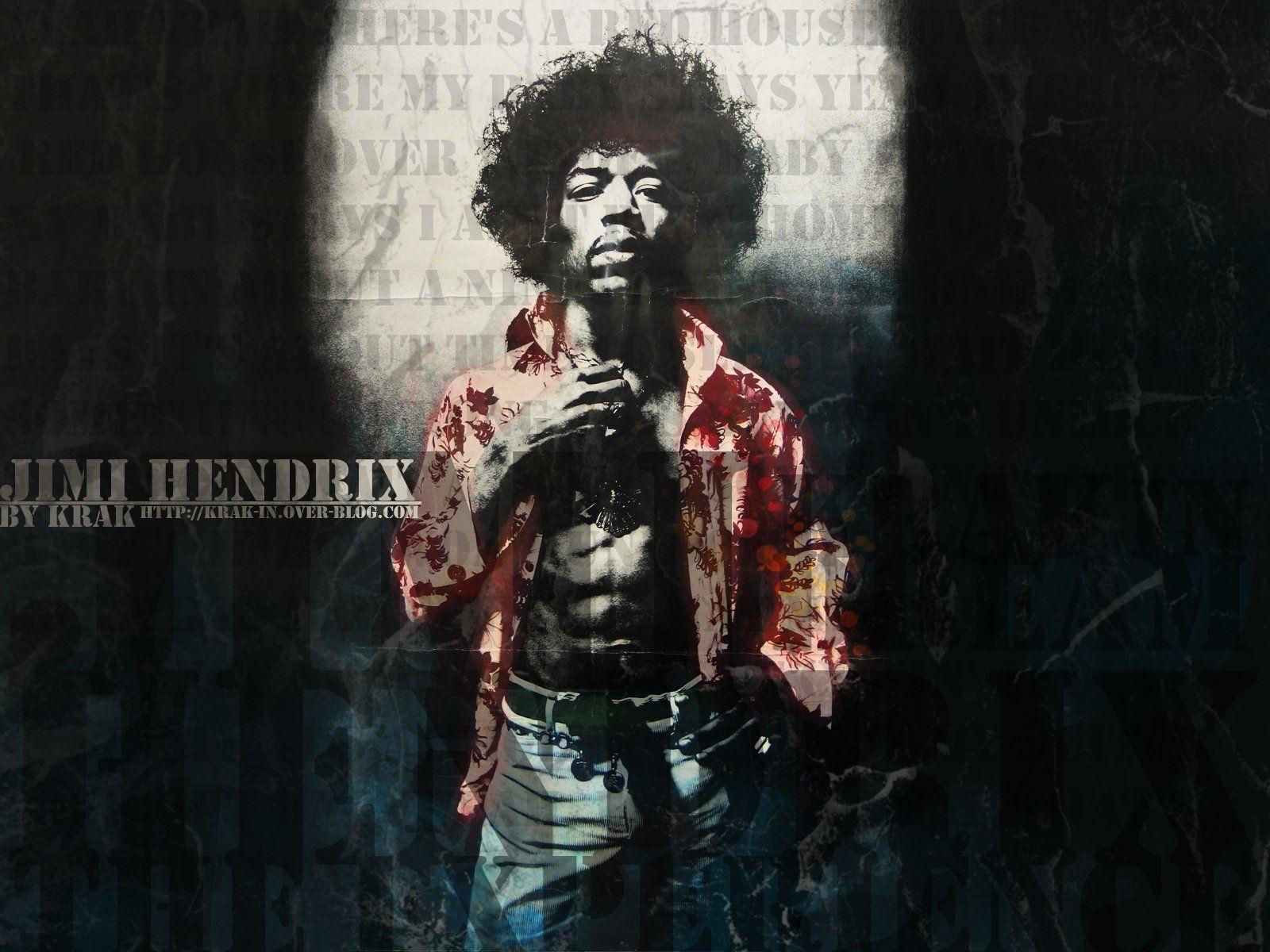 1600x1200 Jimi Hendrix HD Wallpaper