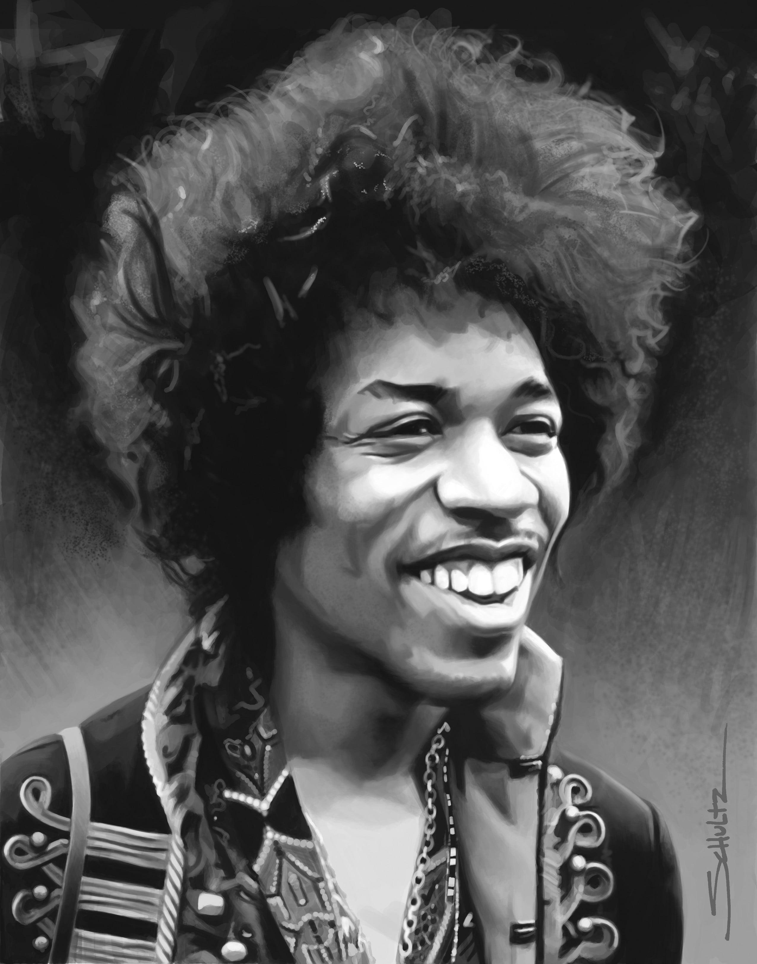 2550x3245 Jimi Hendrix portrait, Jimi Hendrix HD wallpaper. Wallpaper