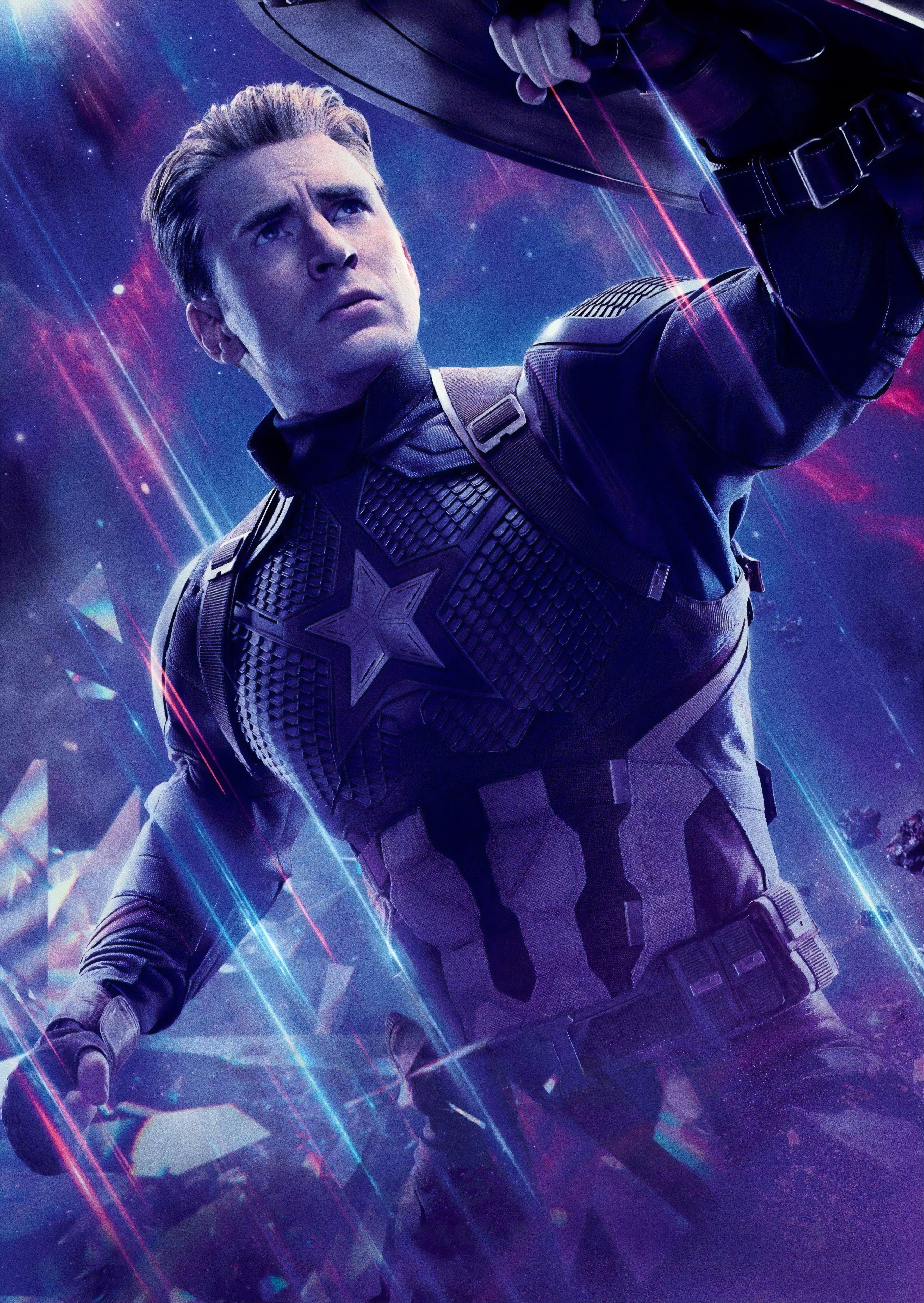 Captain America Endgame Wallpapers Top Free Captain America Endgame Backgrounds Wallpaperaccess