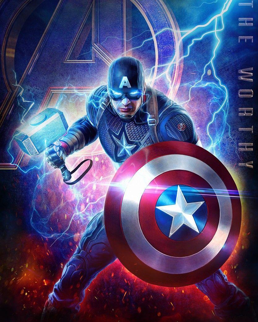 Captain America EndGame Wallpapers - Top Những Hình Ảnh Đẹp