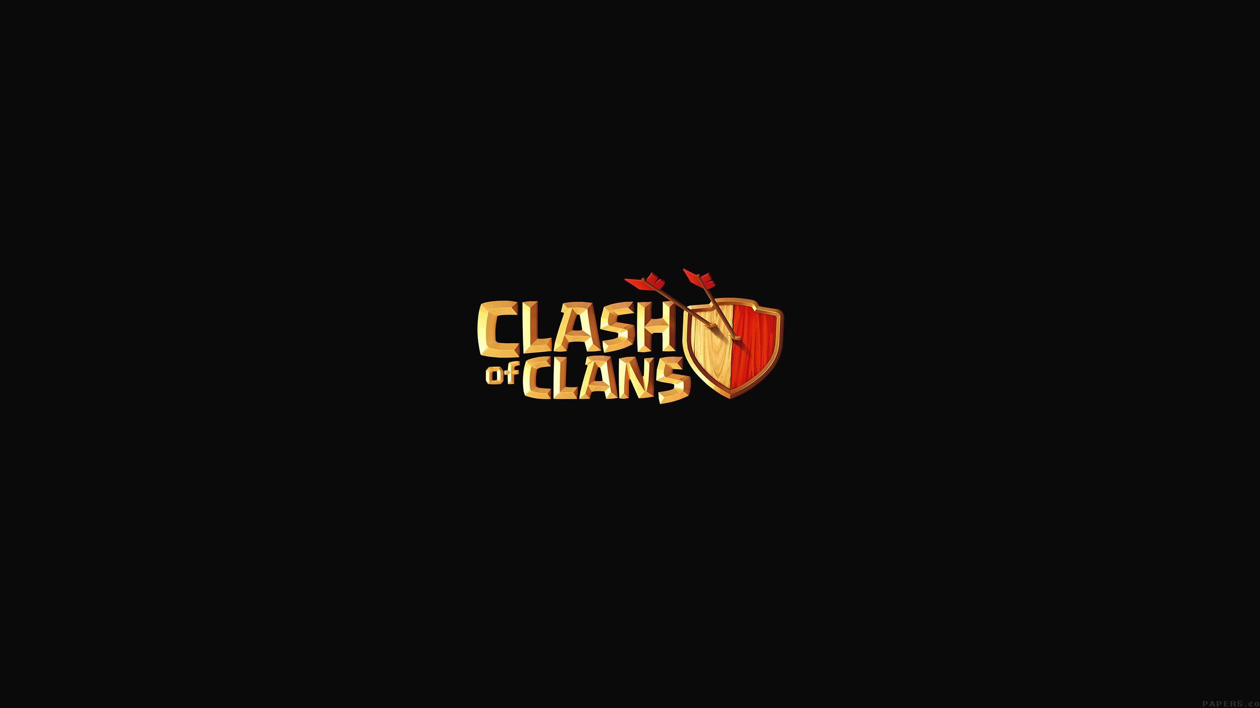 2560x1440 Clash of Clans Logo Wallpaper Background 49063 2560x1440px