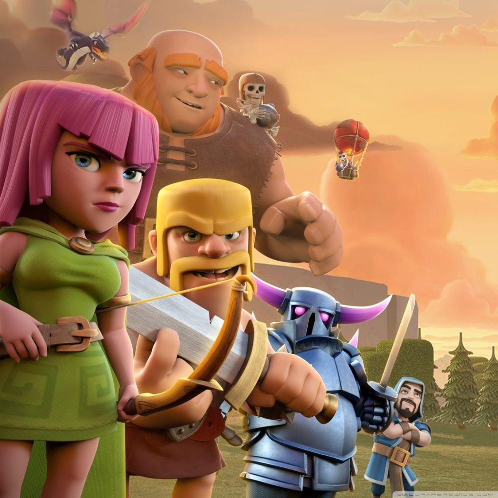 Hình Ảnh Clash of Clans Đẹp Nhất Cho Điện Thoại Máy Tính