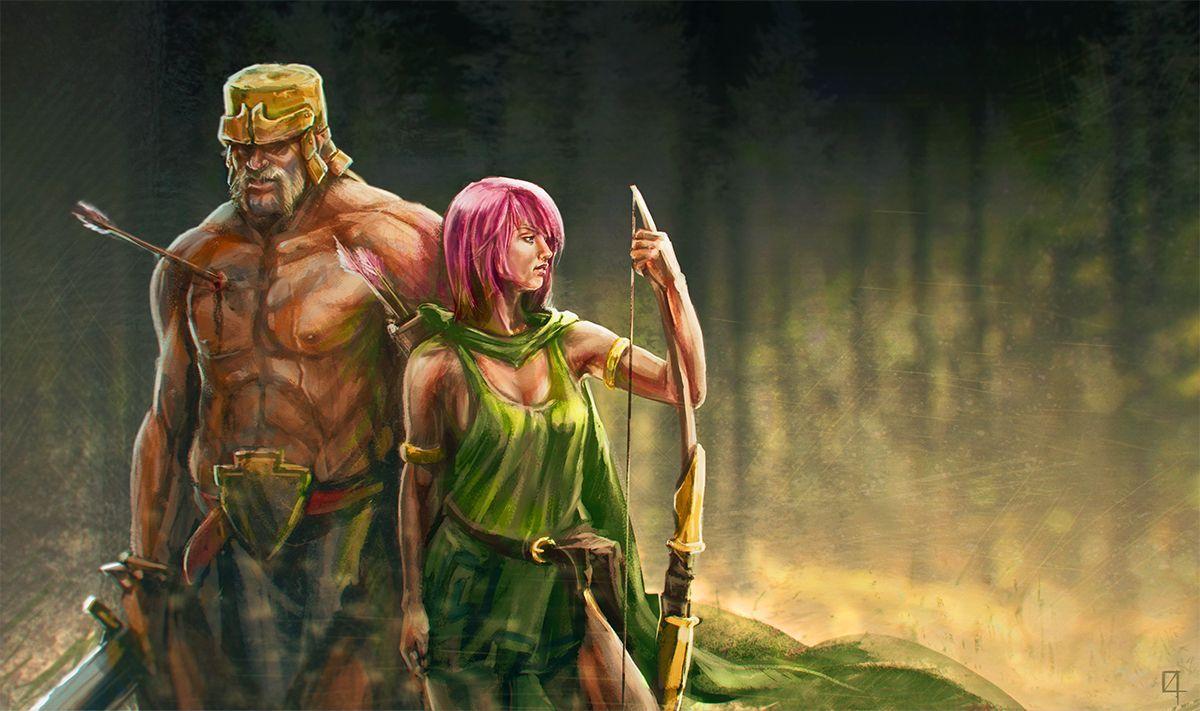 1200x711 Clash of Clans Artwork HD Wallpaper. Clash of clans, Clash of clans hack, Clan
