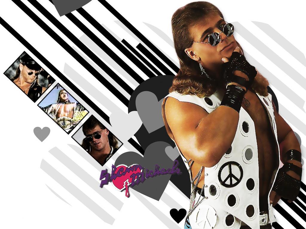 1024x768 Wallpaper of Shawn Michaels
