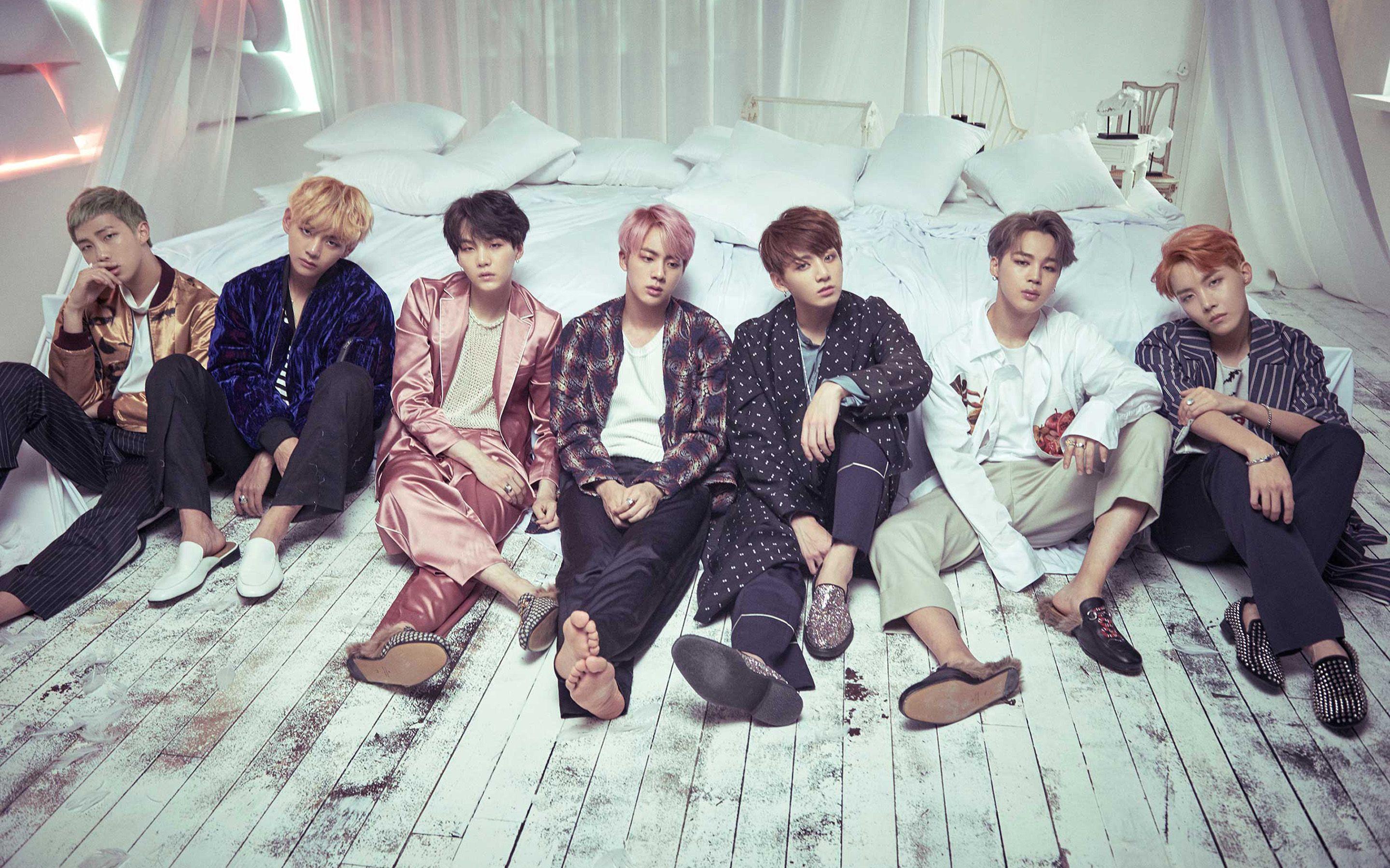 2880x1800 Download wallpaper BTS, korean band, photohoot, K