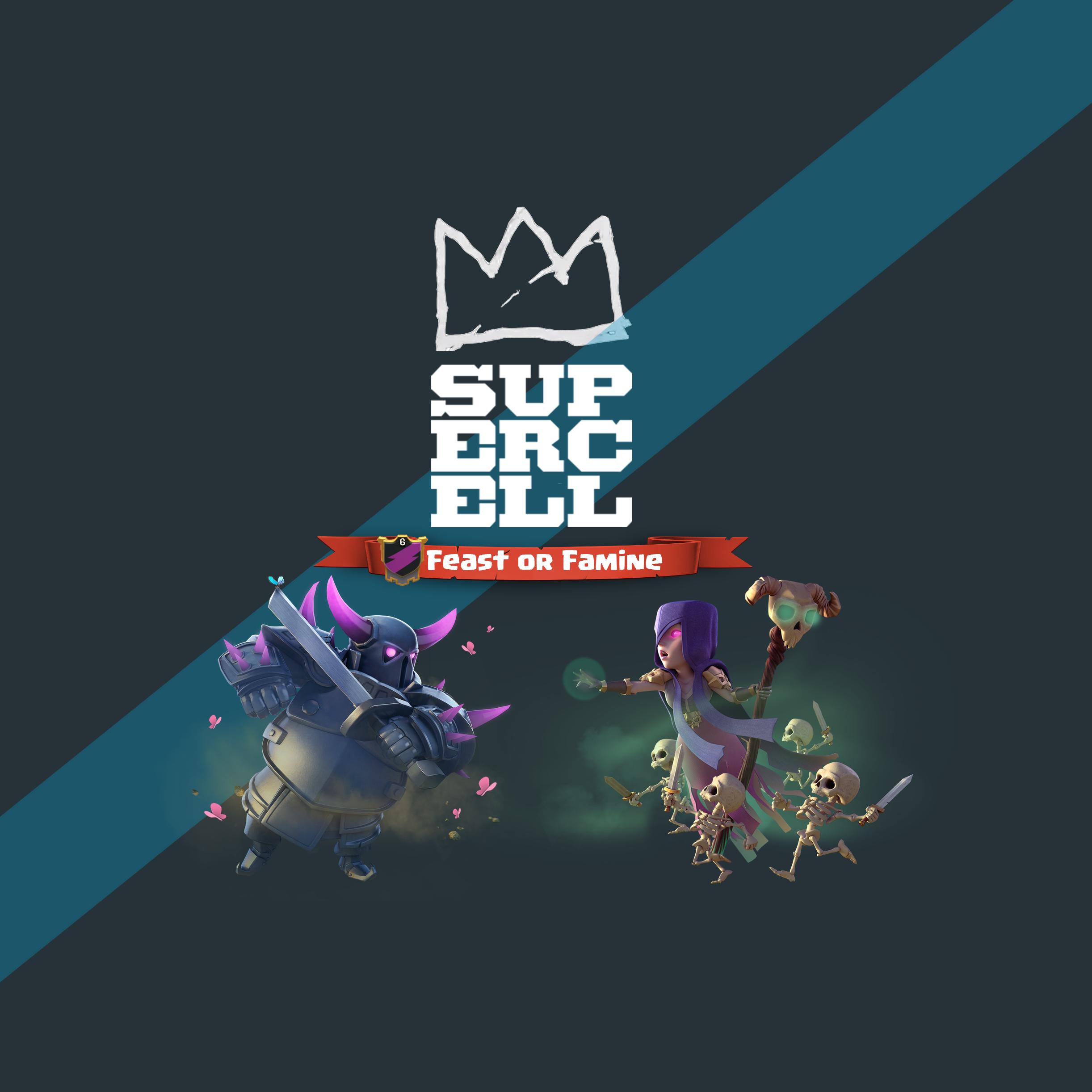 2444x2444 Clash Royale Wallpaper