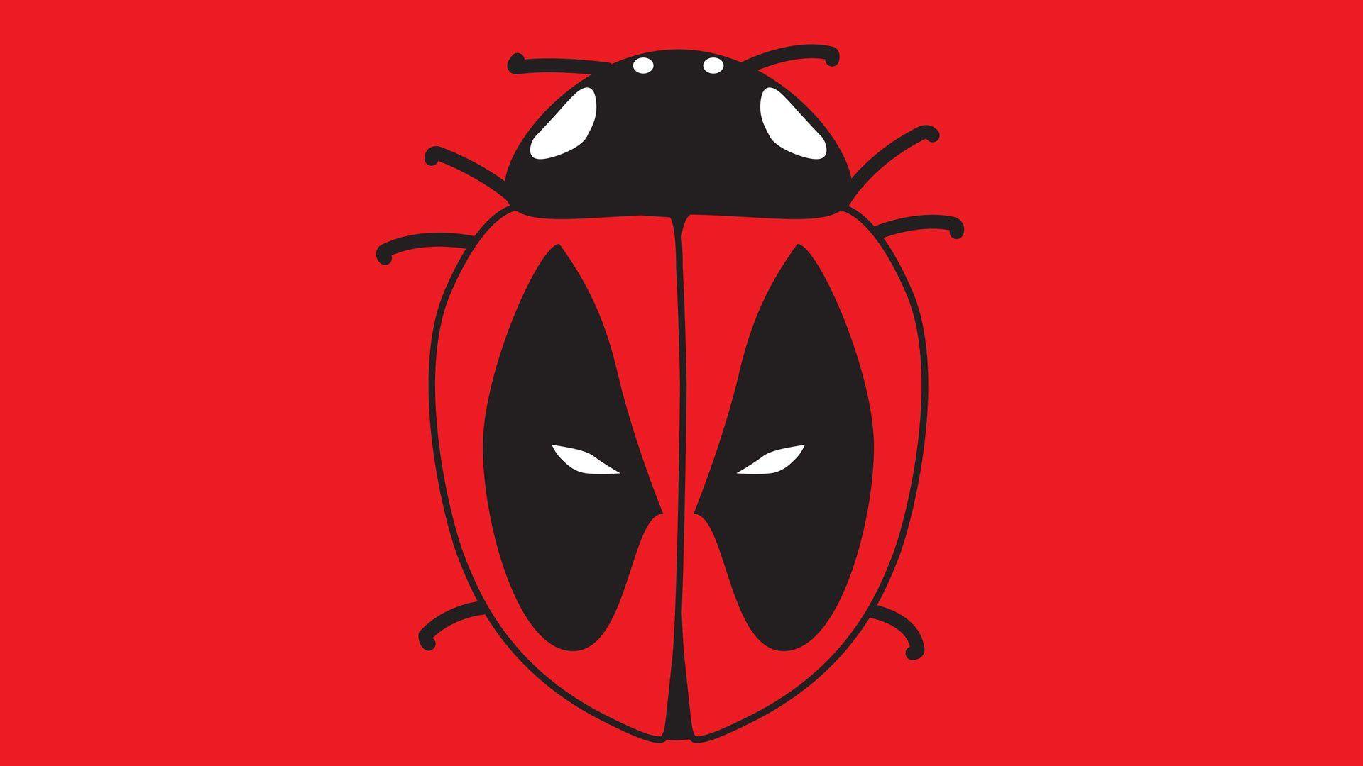 1920x1080 Fun Deadpool Logo Wallpaper