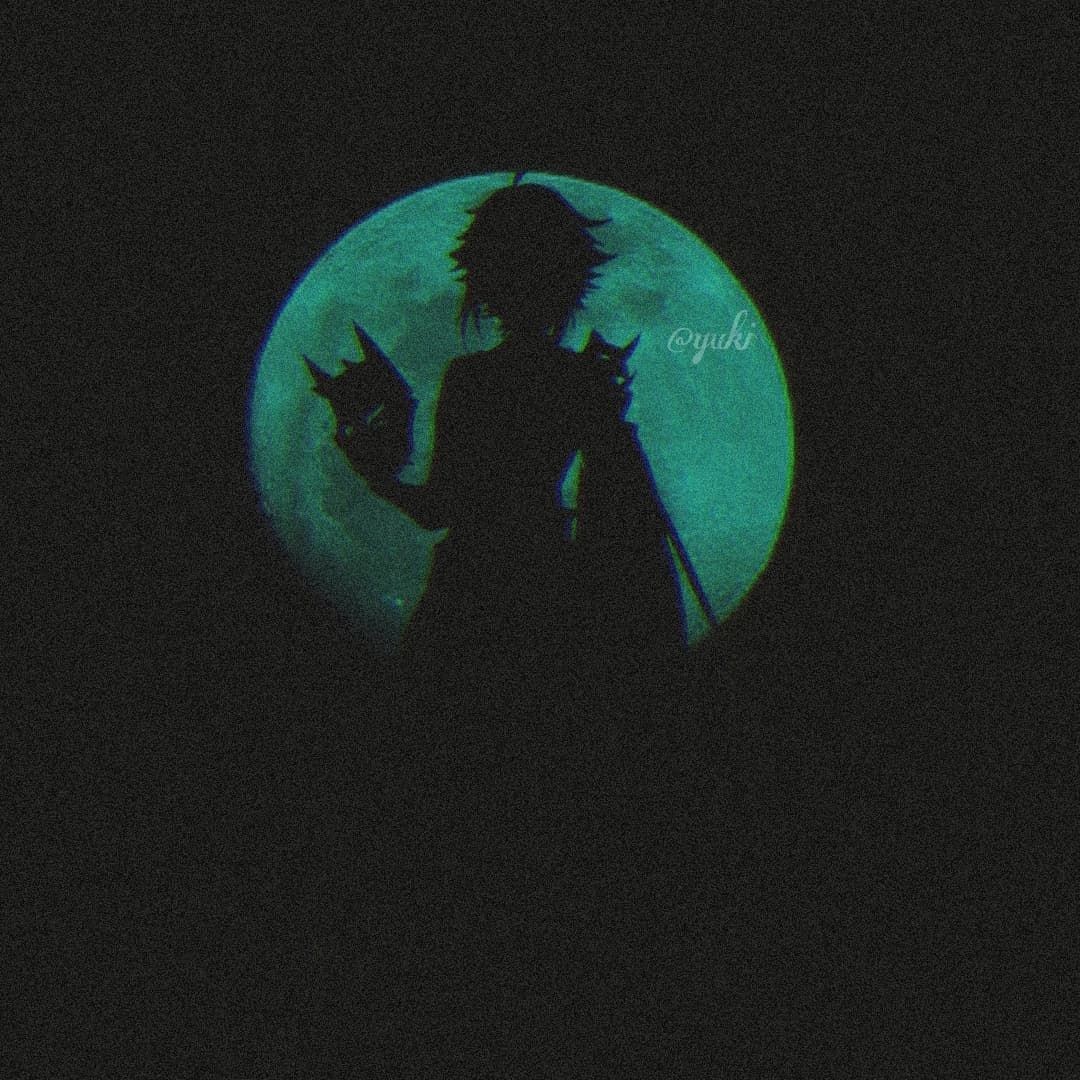 1080x1080 Genshin Impact Dark Wallpaper
