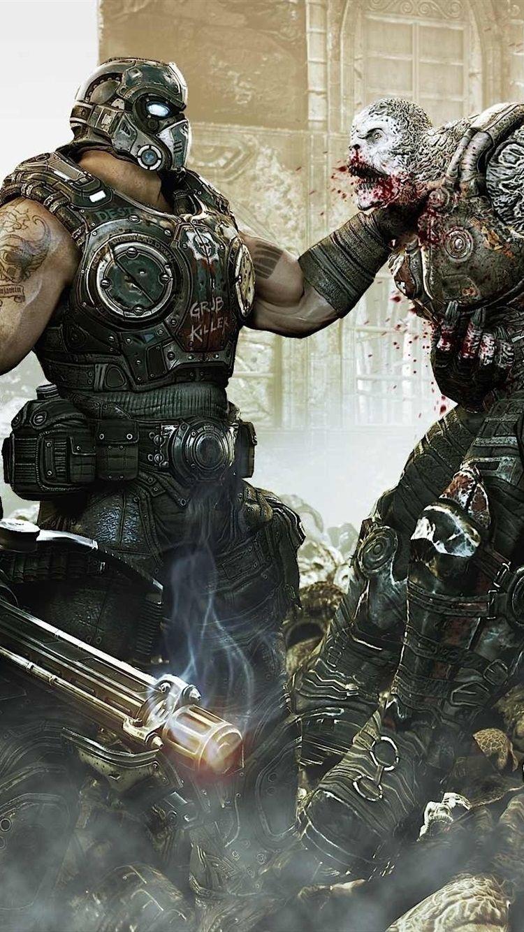 750x1334 Gears Of War 3 HD 750x1334 IPhone 8 7 6 6S Wallpaper