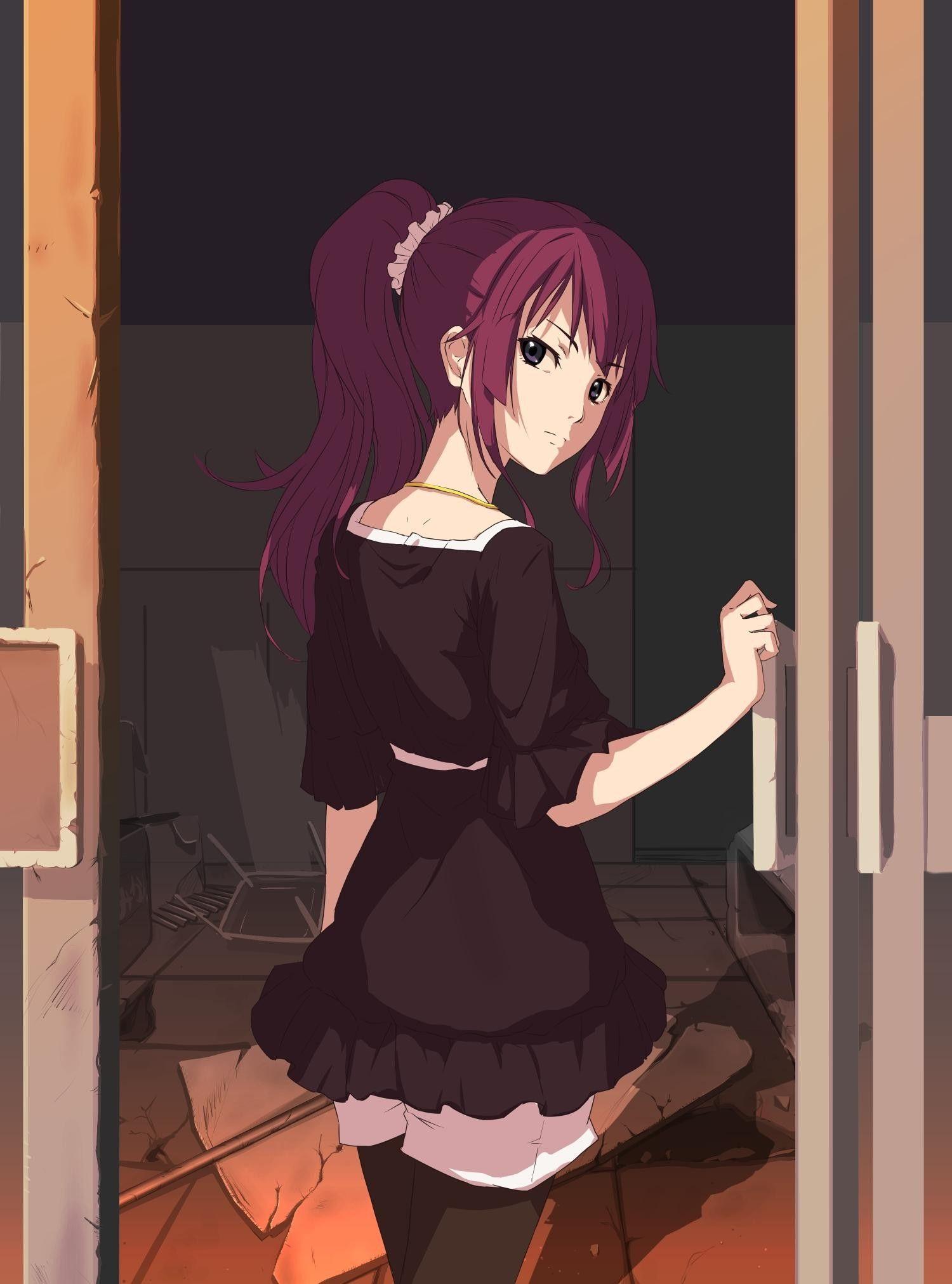 1500x2023 Bakemonogatari Senjougahara Hitagi anime Monogatari series wallpaperx2023