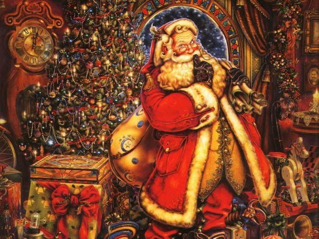 1024x768 Free HD Christmas Pc Wallpaper Download