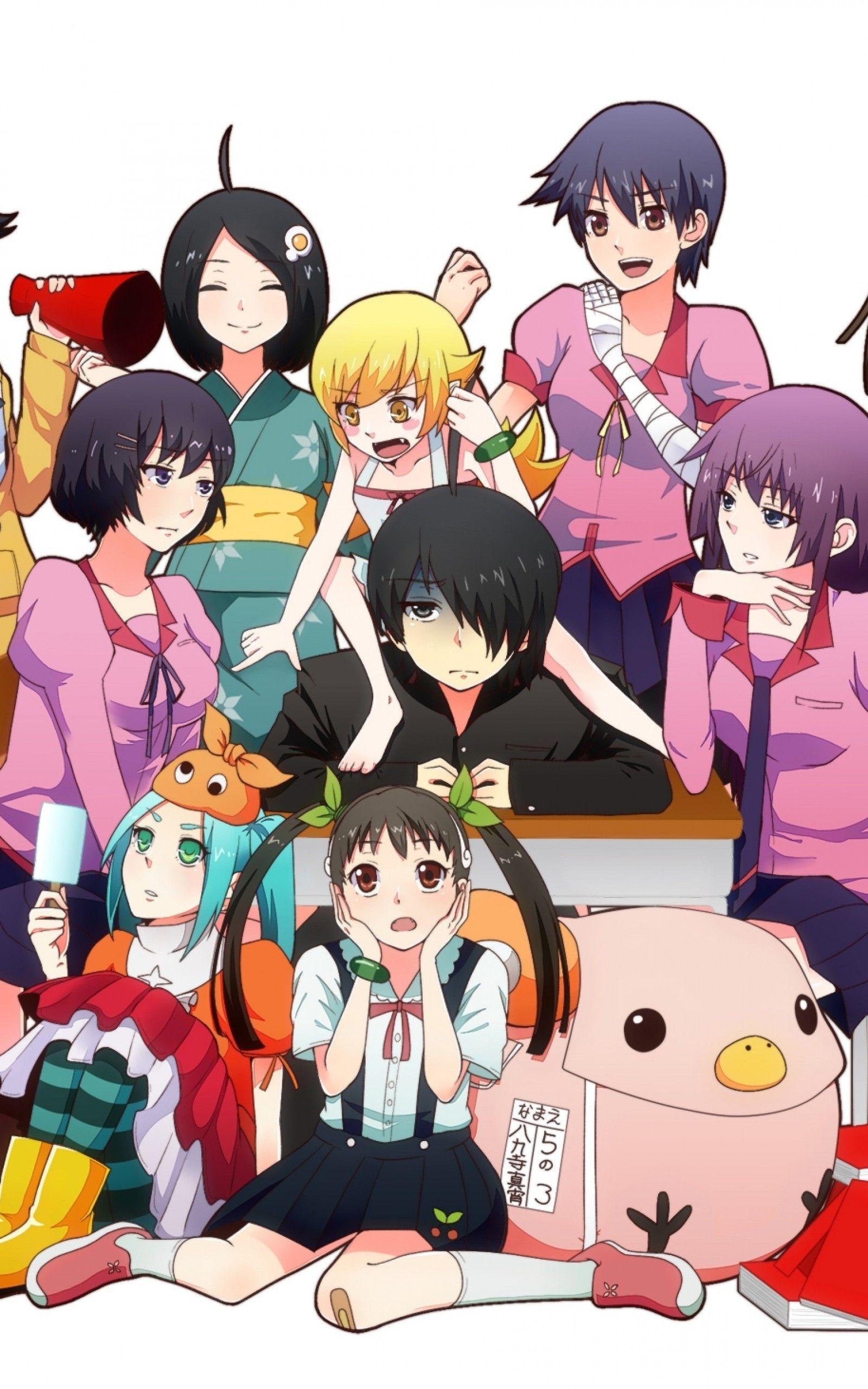 Bakemonogatari Characters