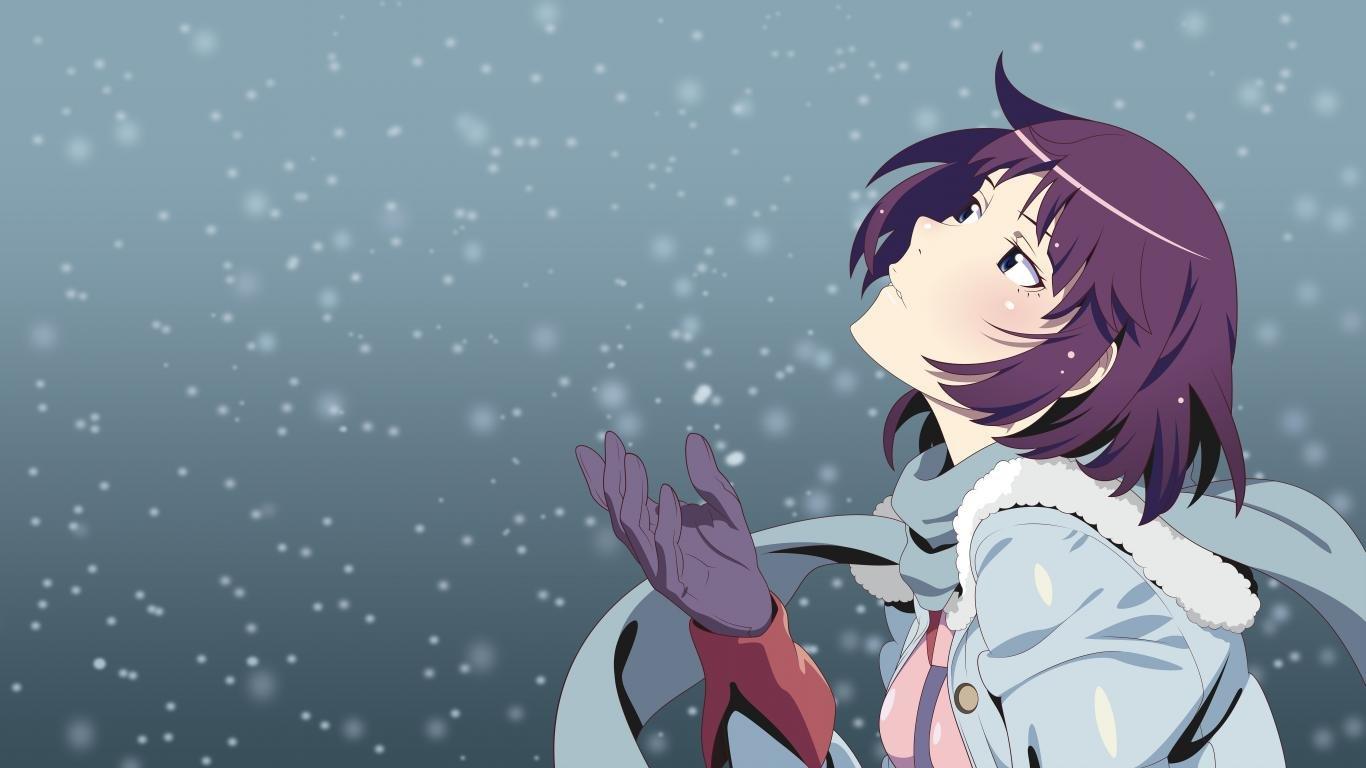1366x768 Monogatari (Series) wallpaper 1366x768 (laptop) desktop