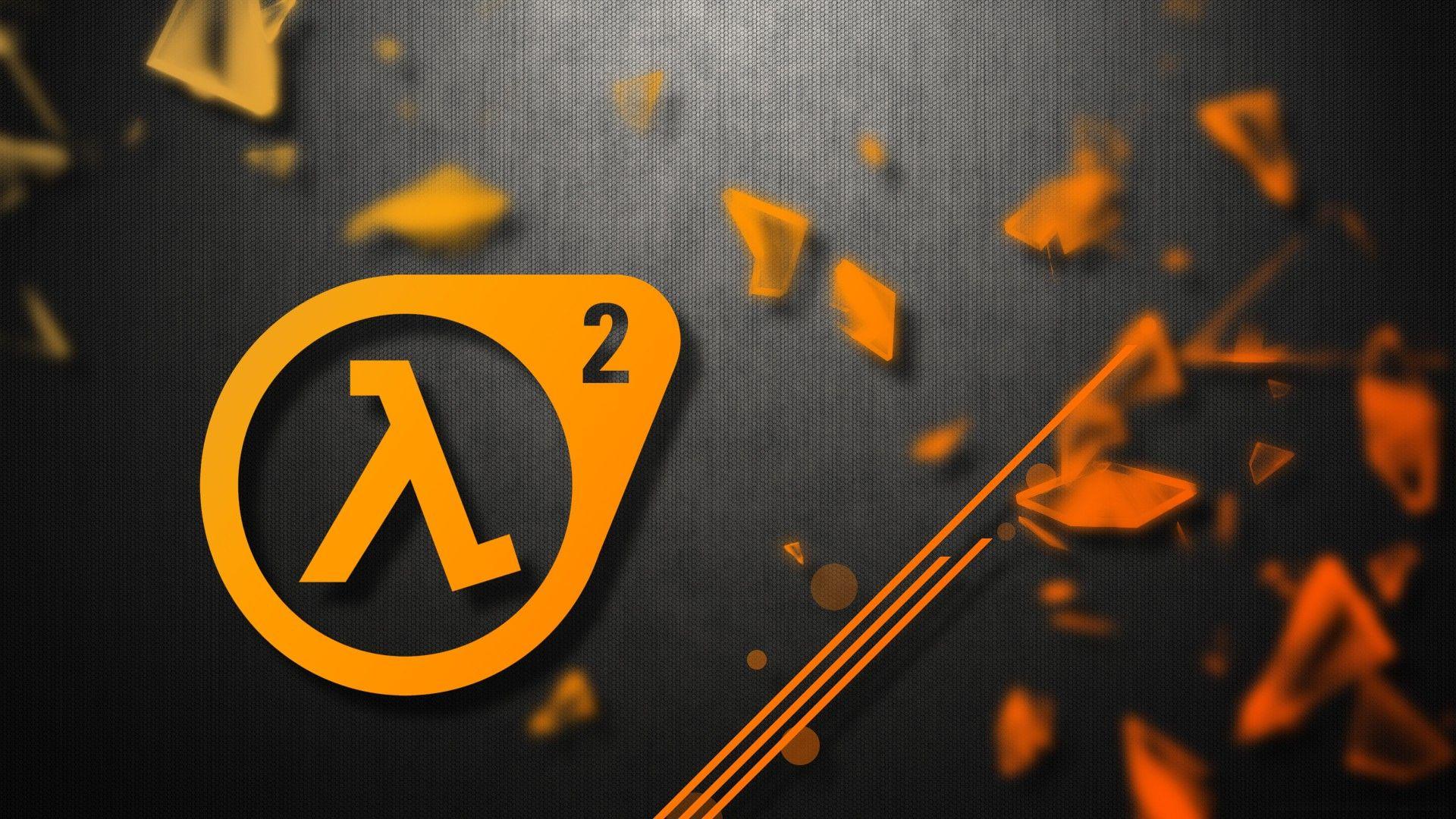1920x1080 Video Games, Yellow, Glass, Orange, Gray, Vector, Half Life