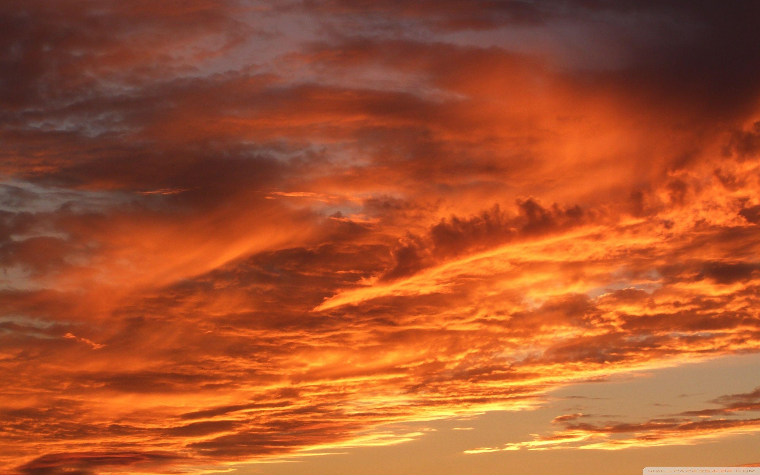 2560x1600 Red Sky Wallpaper