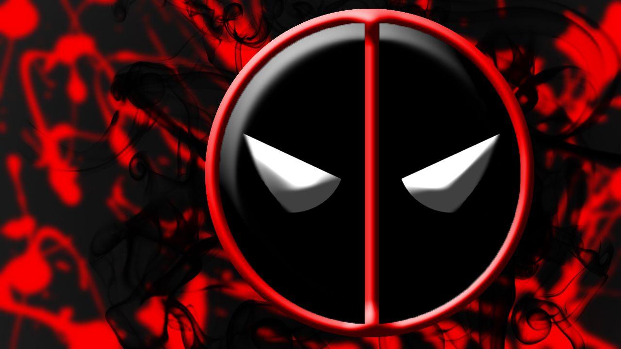 Hình nền Logo Deadpool 1280x720