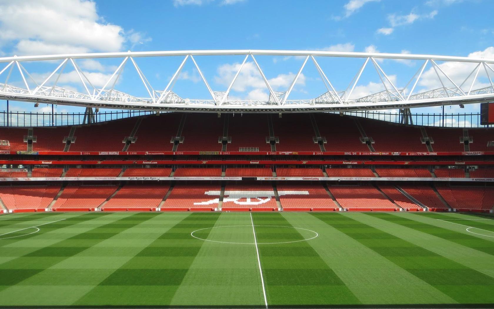 Emirates Stadium Arsenal FC Logo London England English football stadium  HD wallpaper  Peakpx