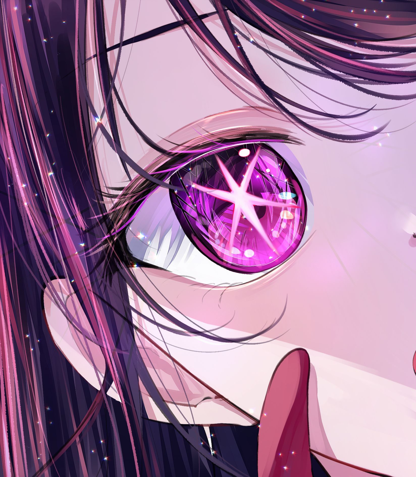 Anime Purple Eyes Wallpapers - Top Free Anime Purple Eyes Backgrounds ...