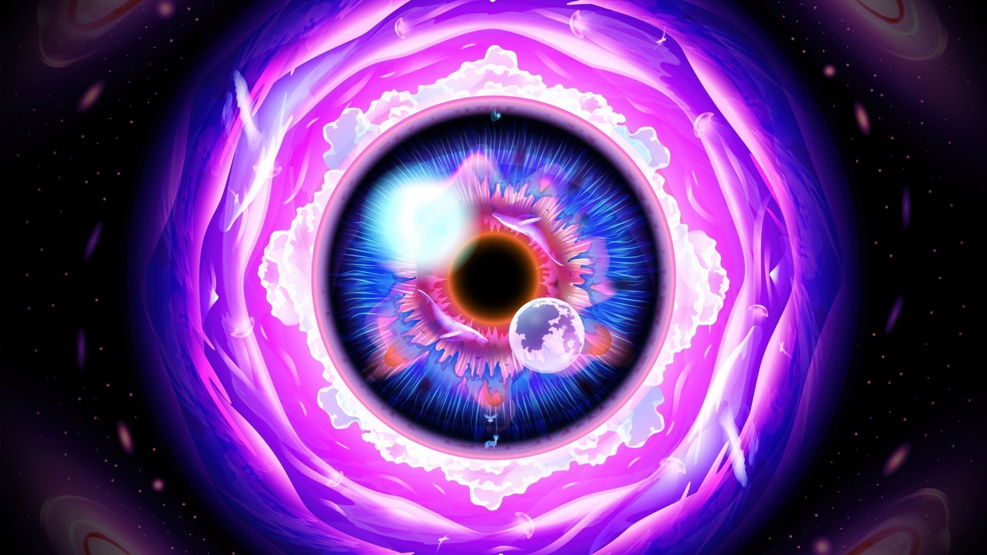 Anime Purple Eyes Wallpapers - Top Free Anime Purple Eyes Backgrounds ...