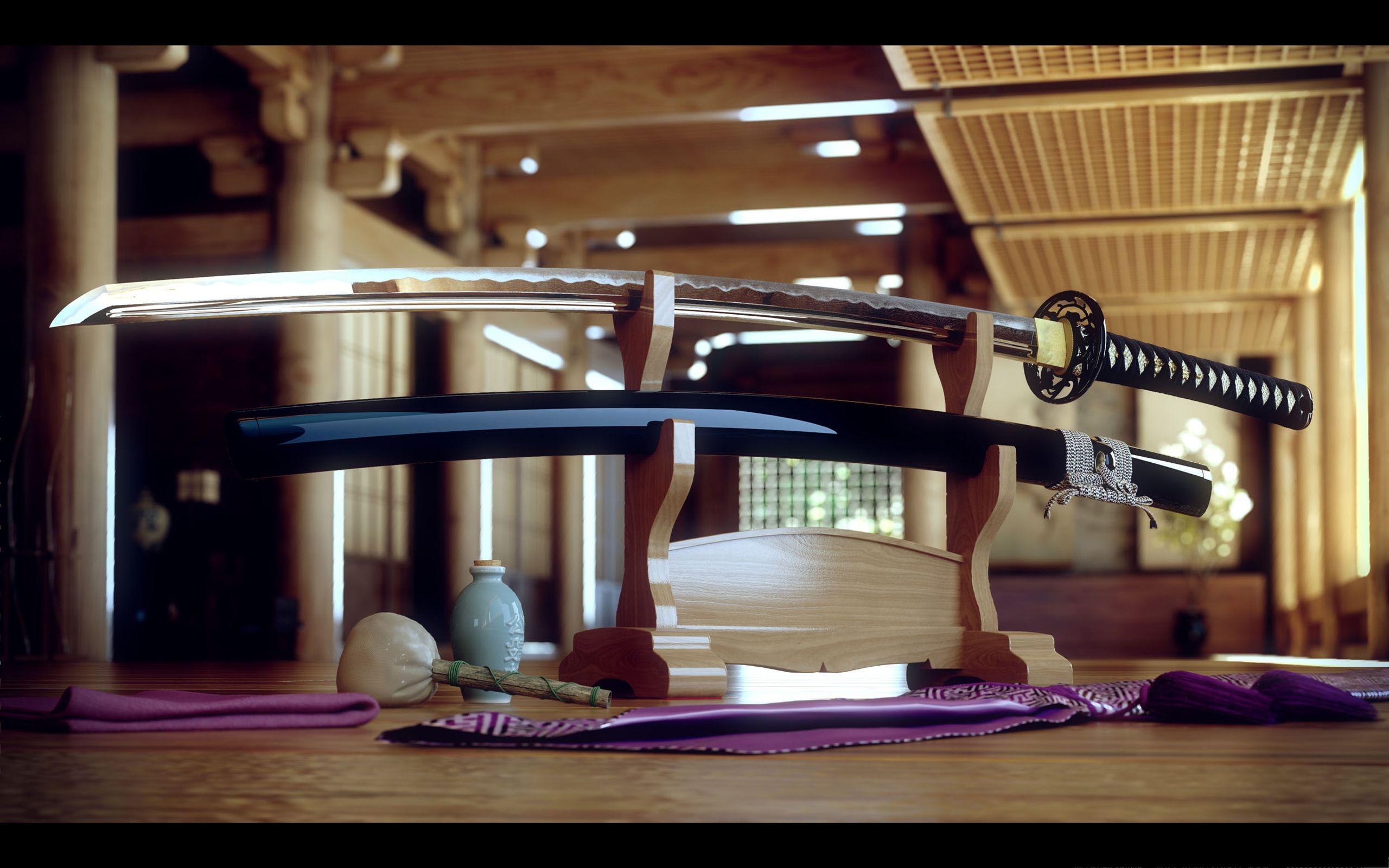 2560x1600 Katana sword