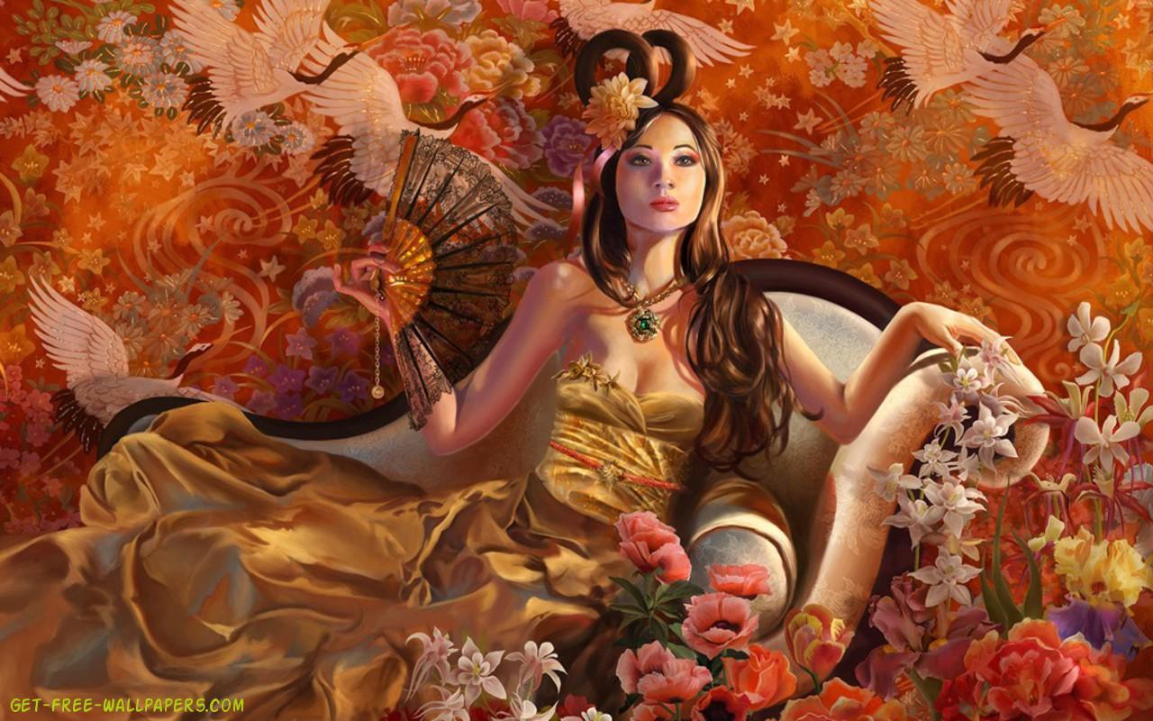 1280x800 Chinese Digital Fantasy HD Wallpaper. Best HD Wallpaper