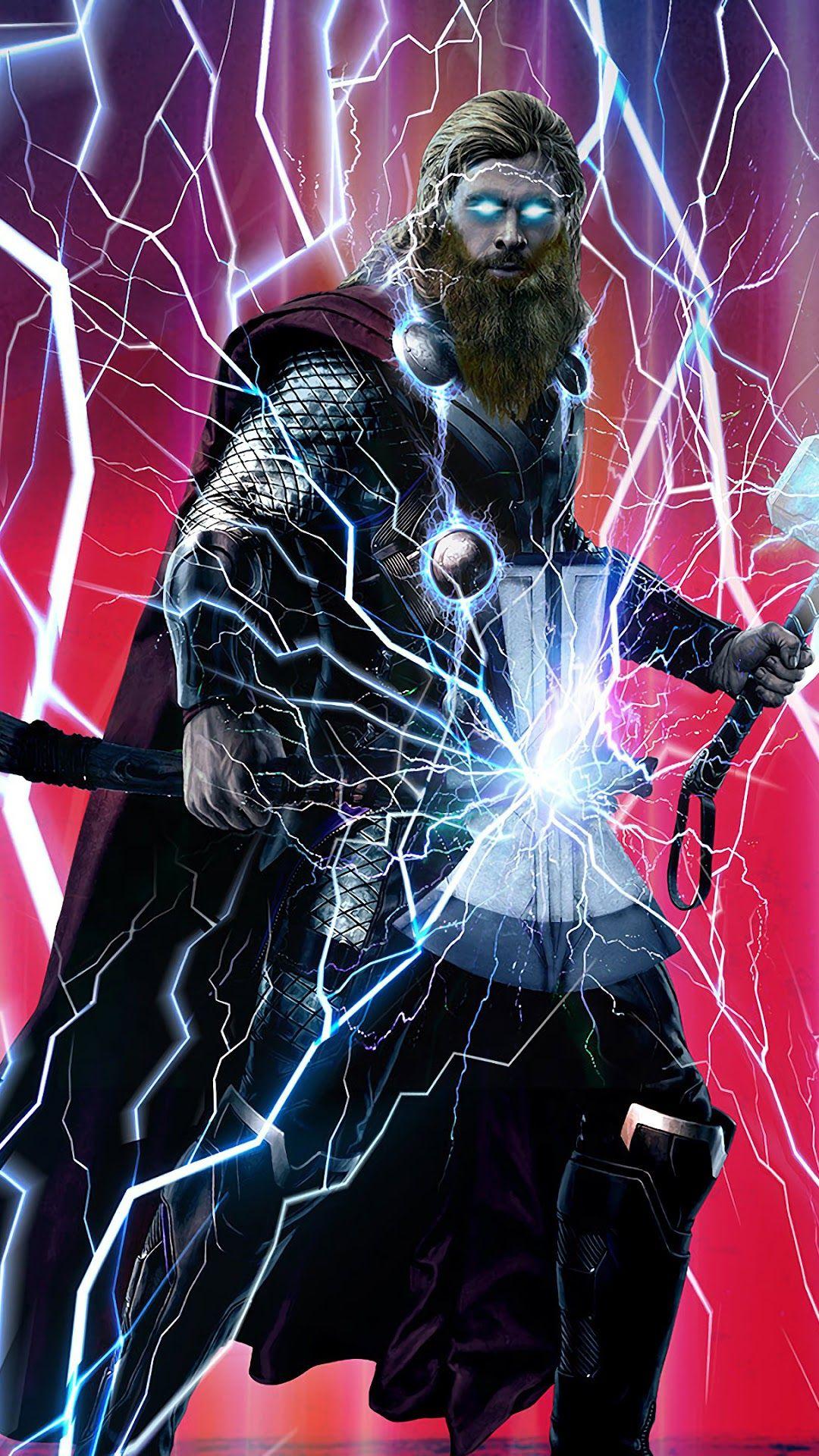 The Thor's Stormbreaker. Made by me! IG: @adrygraphics : r/Marvel